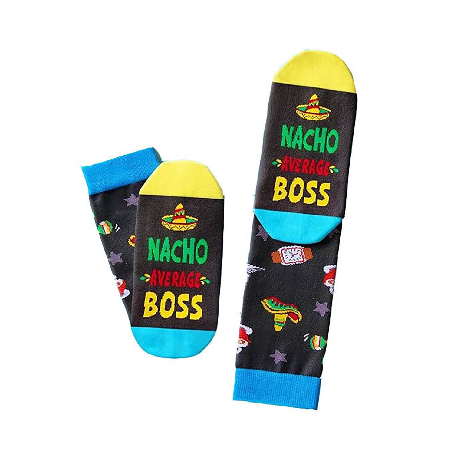 Alphabet Mid-Calf Cotton Socks 9