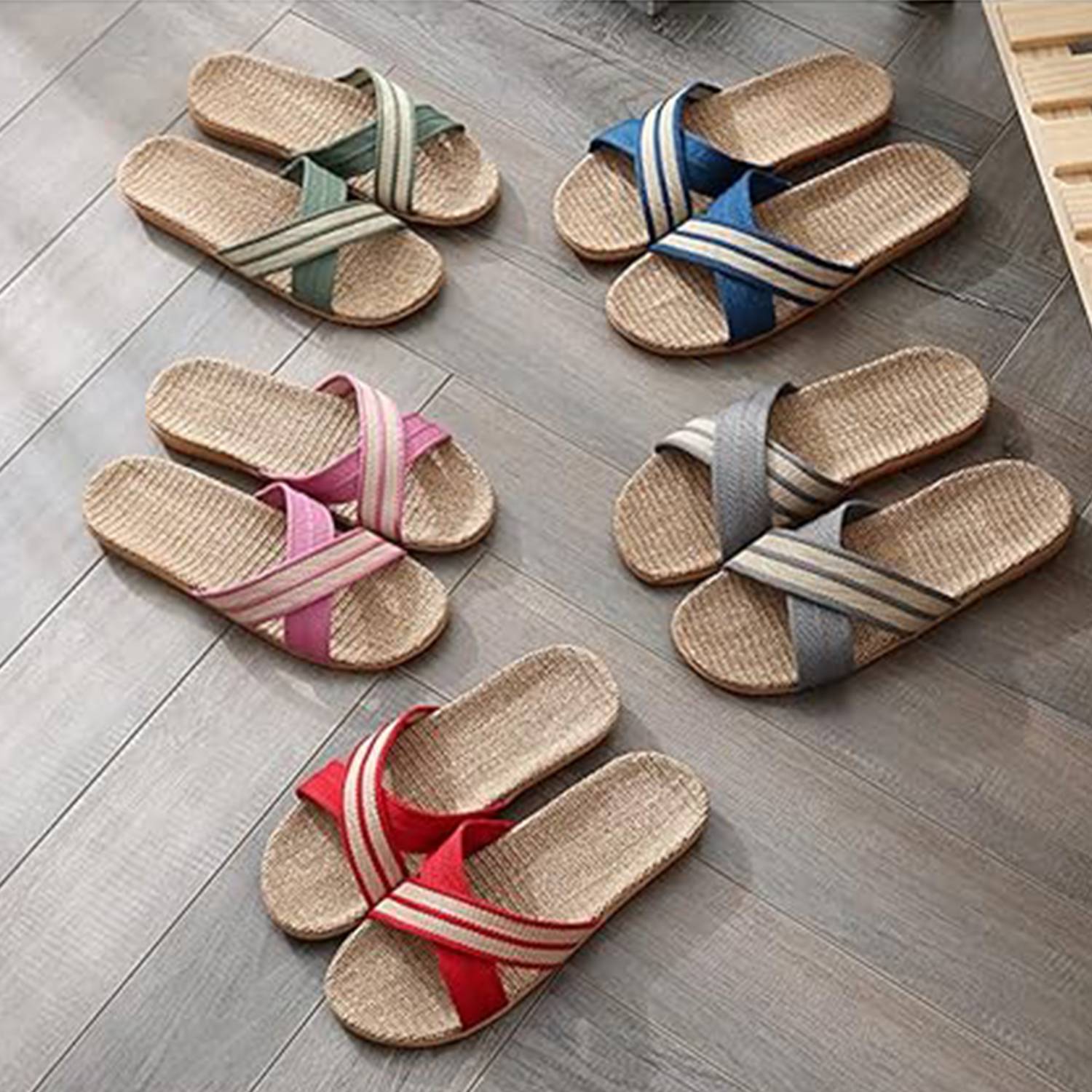 Easy and Comfortable Home Linen Slippers 3
