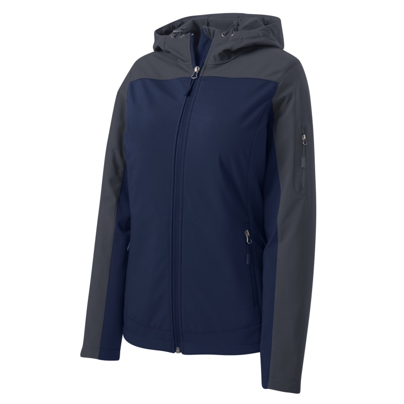 Port Authority Women's Hooded Core Soft Shell Jacket. 16