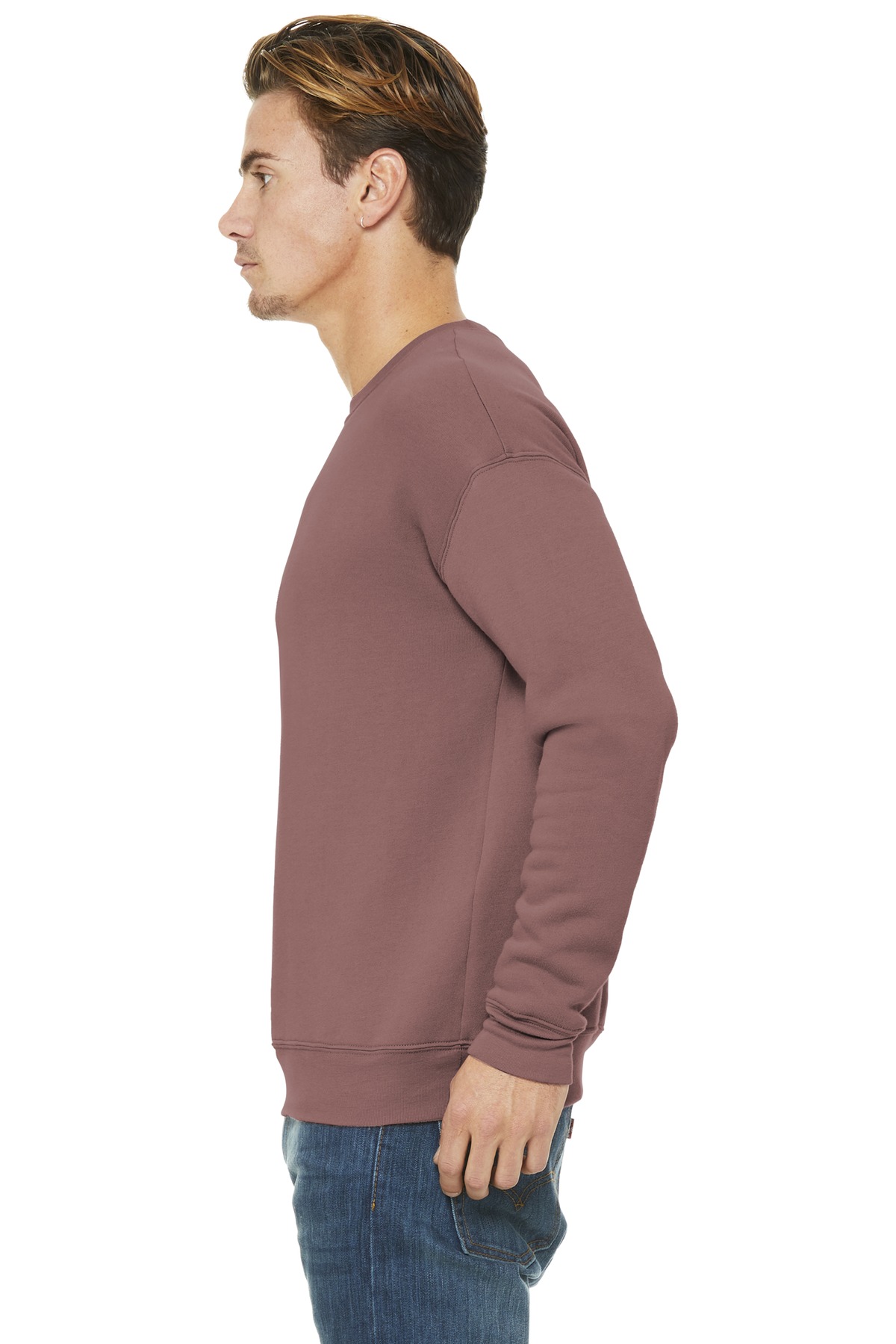 BELLA+CANVAS Unisex Sponge Fleece Drop Shoulder Sweatshirt. BC3945 71