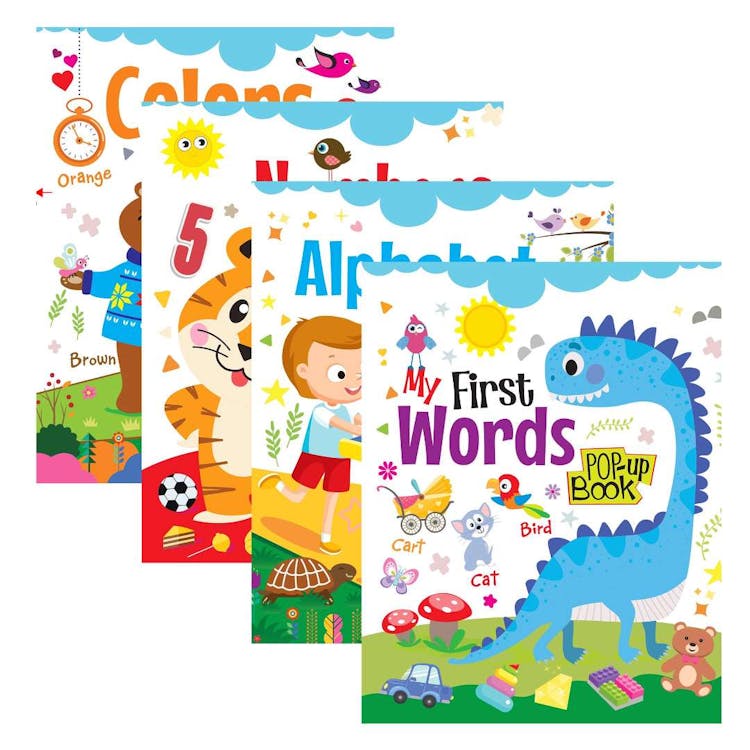 Learning Pop-Up Activity Books - Assorted Themes 2