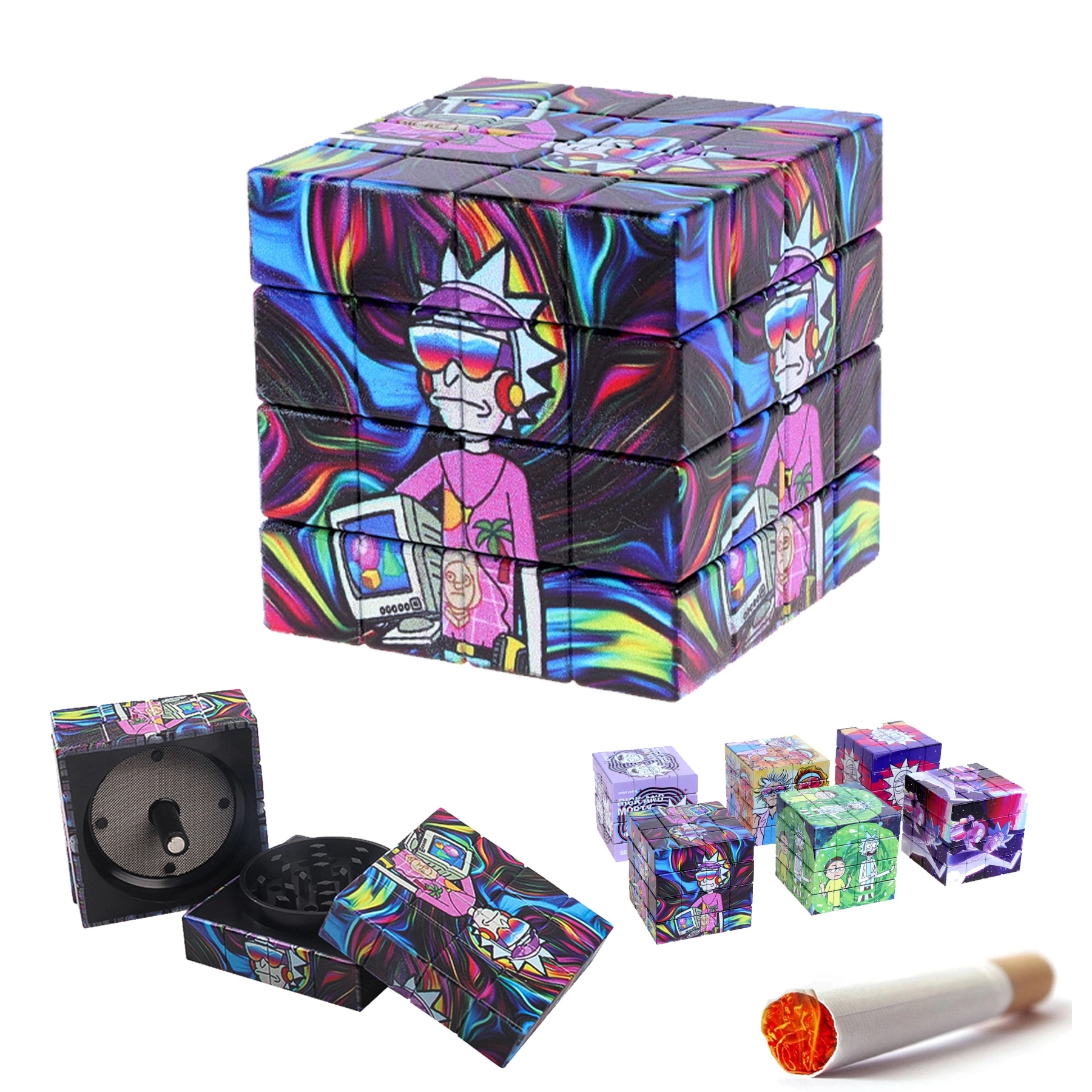 Cube Grinder Crusher For Cannabis 3