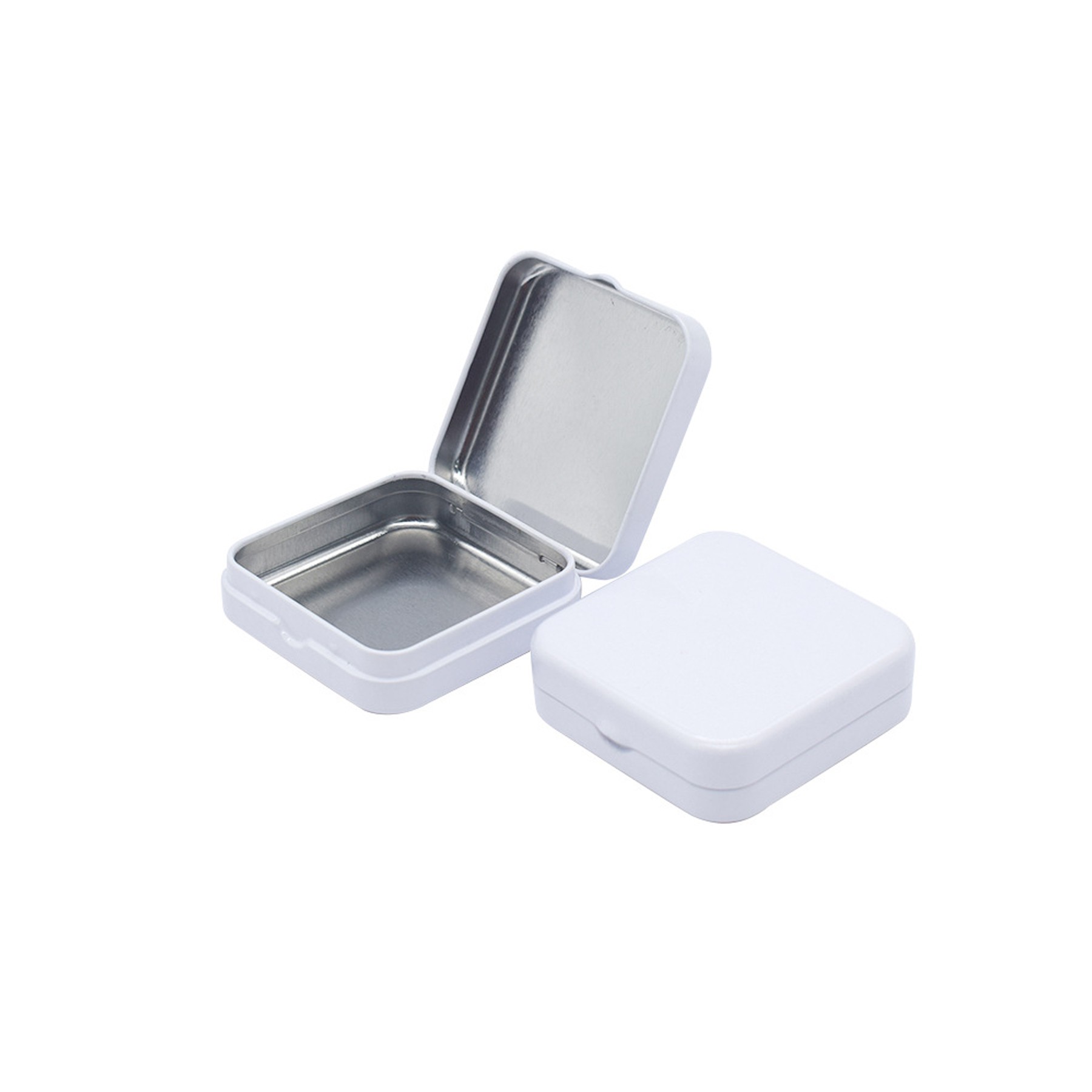 Square Iron Pill Box Organizer 7