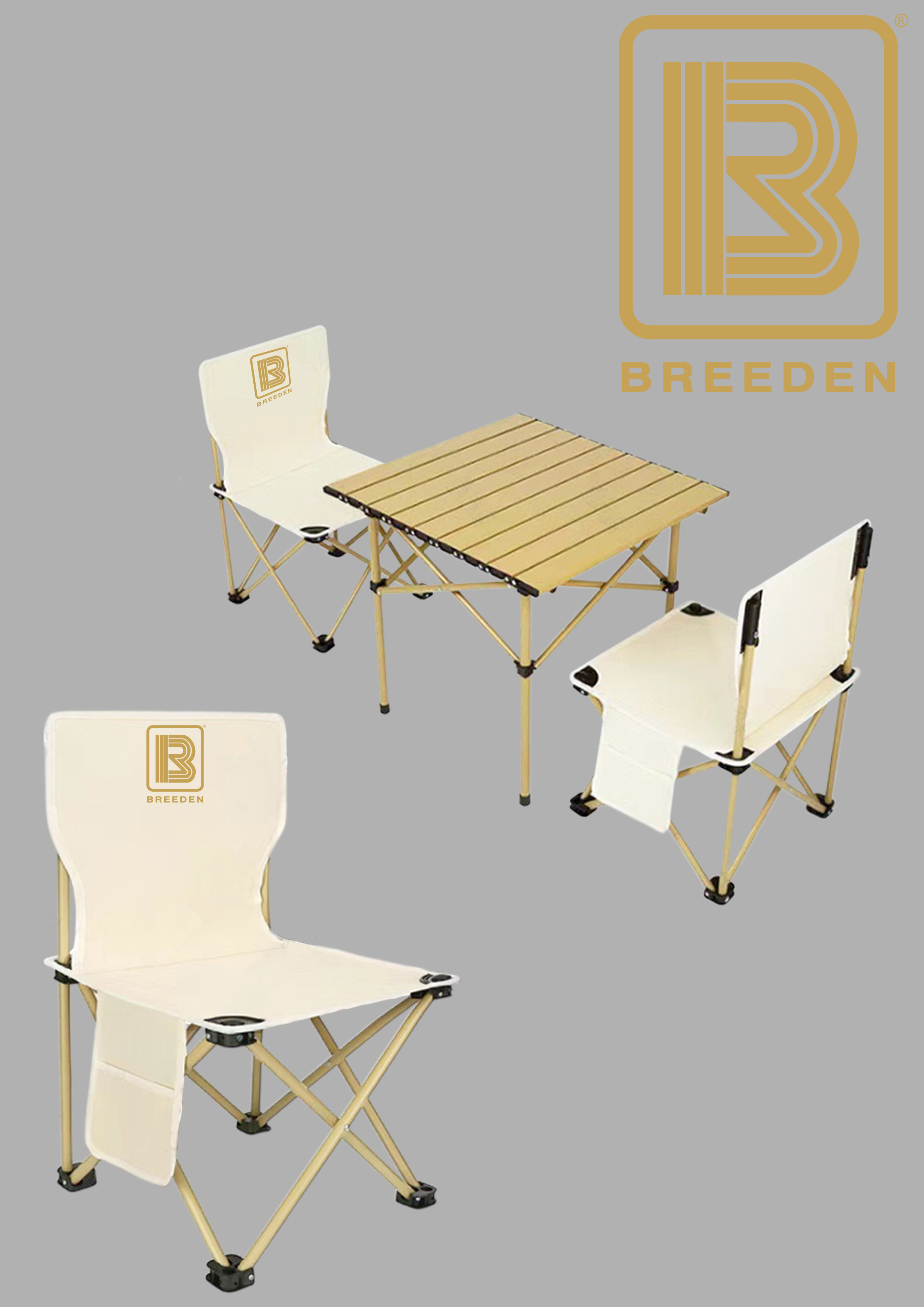 Folding Table Set 2