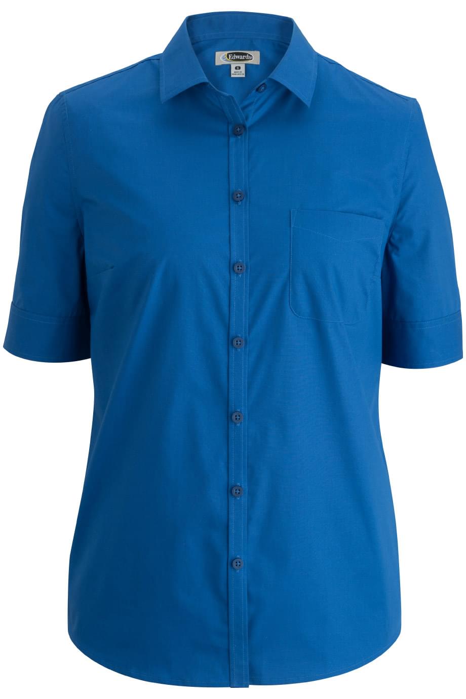 Comfort Stretch Short Sleeve Ladies Shirt 2