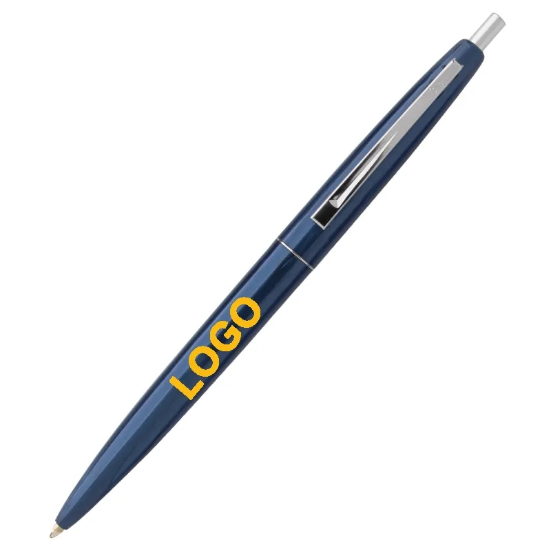 Plastic Click Silver Ballpoint Pens 14