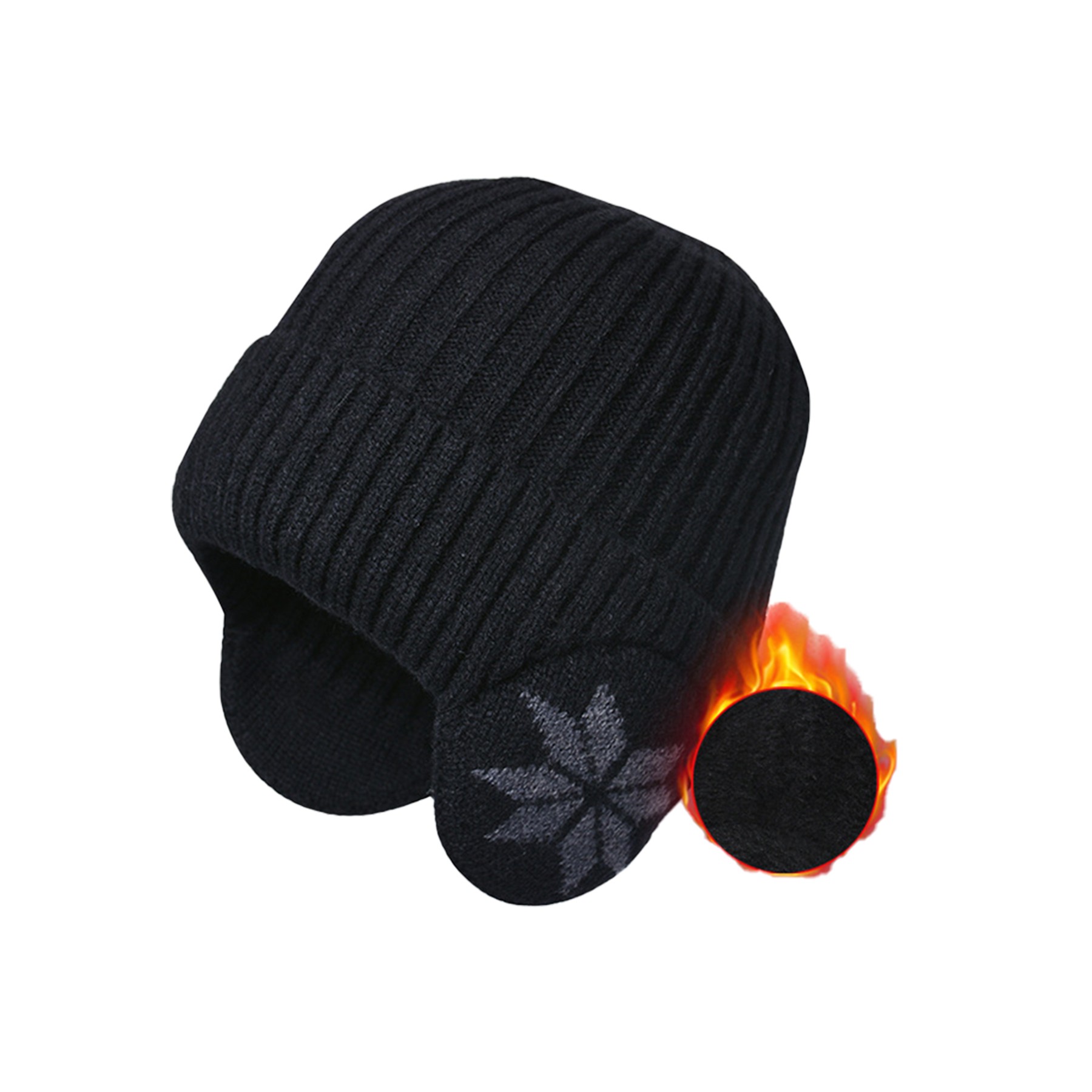 Earmuff Knitted Beanie 9