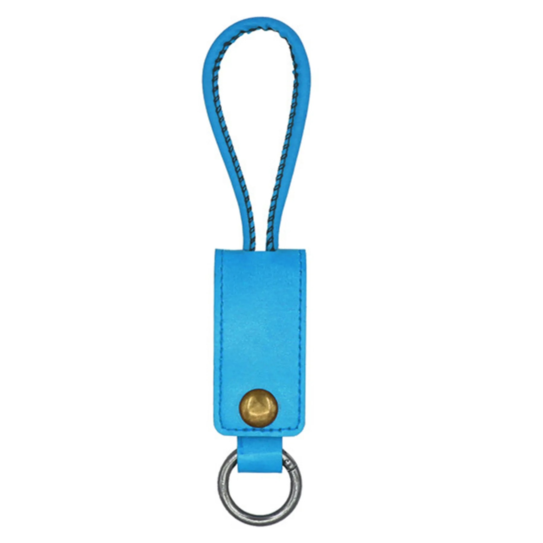 Leather Key Chain Data Cable 3