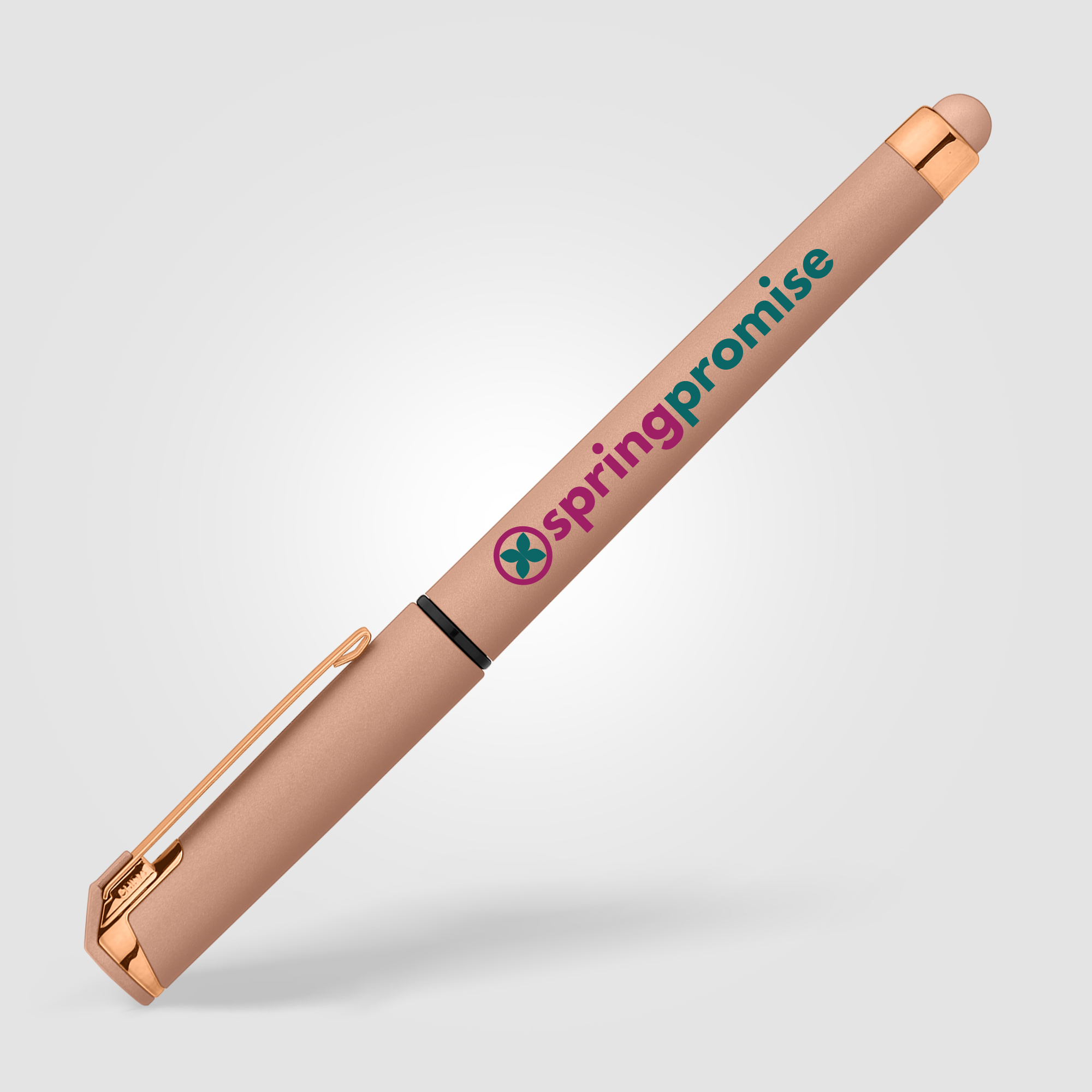 Islander Softy Monochrome Metallic Stylus Gel Pen 14