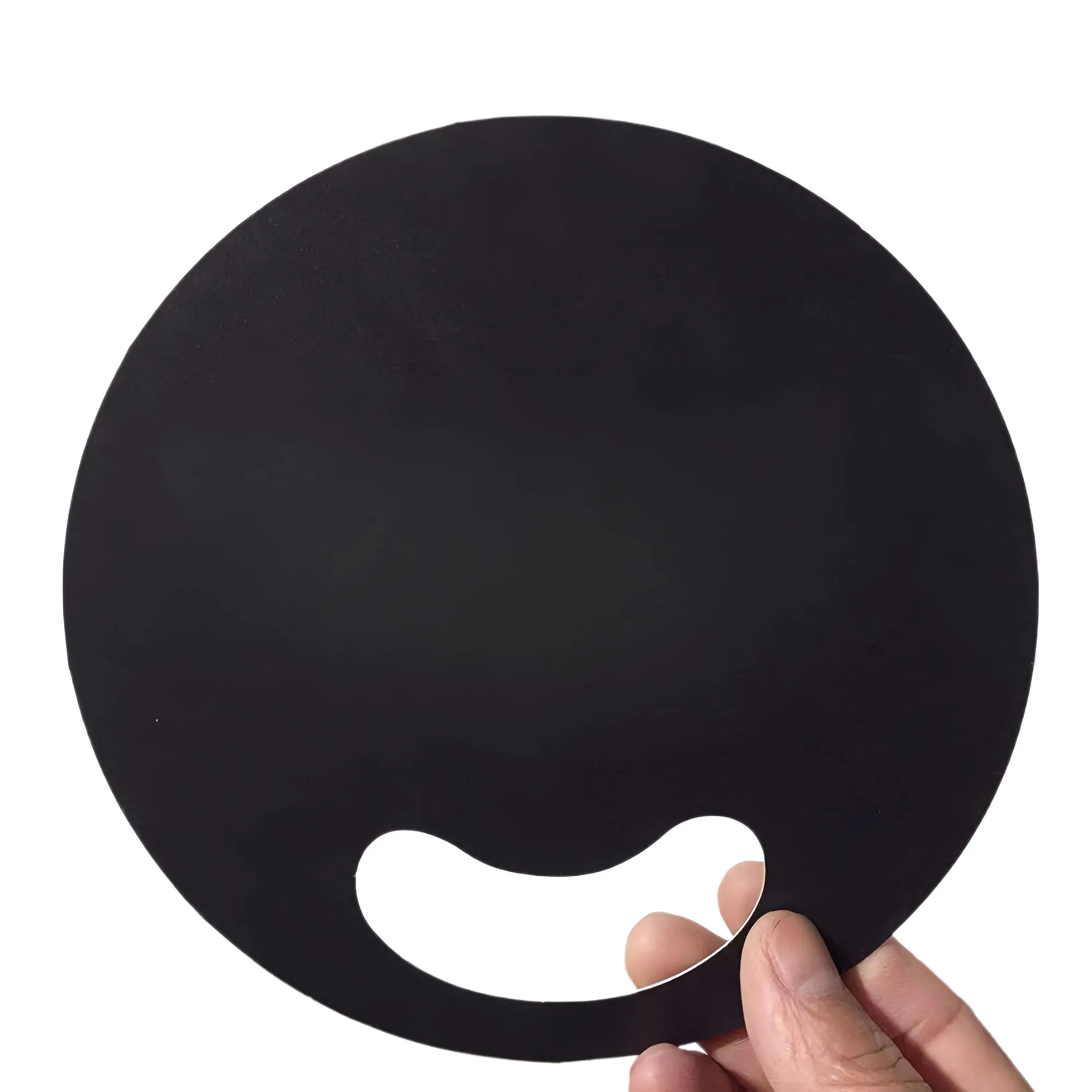 Custom Hand Held Fan With Ventilation Hole For Corporate 4