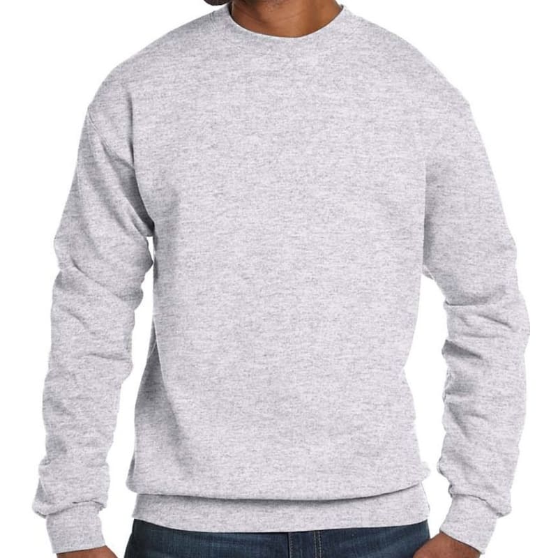 Hanes 7.8 Oz. ComfortBlend® EcoSmart® 50/50 Fleece Crew, custom hoodie or sweatshirt with logo imprint 5