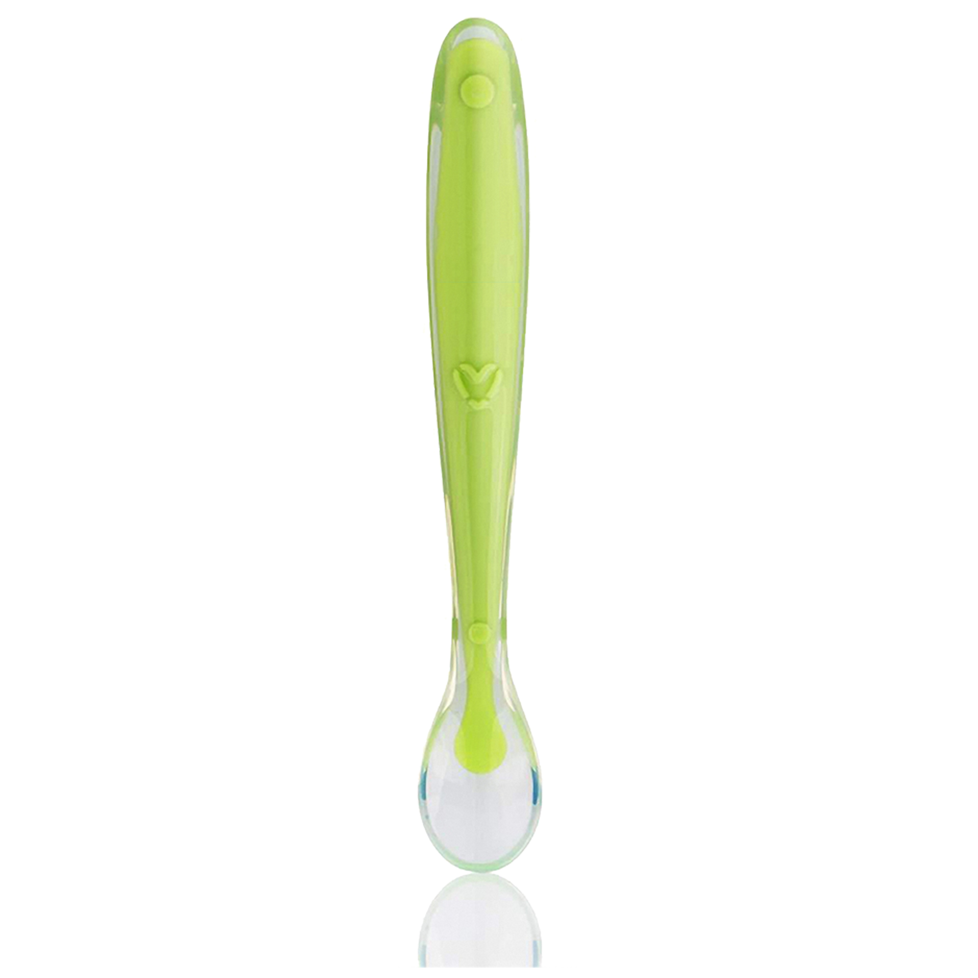 Soft Flexible Silicone Baby Feeding Spoon for Teething Relief and Self-Feeding 4