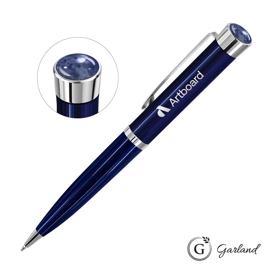 Garland® Executive Color Aura Ballpoint Pen - Chrome 7