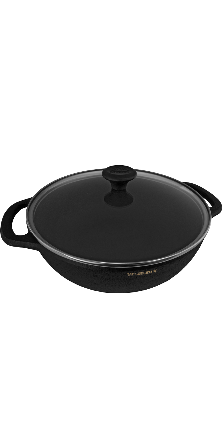 Old Mountain 3 Qt Braiser with Glass Lid 8
