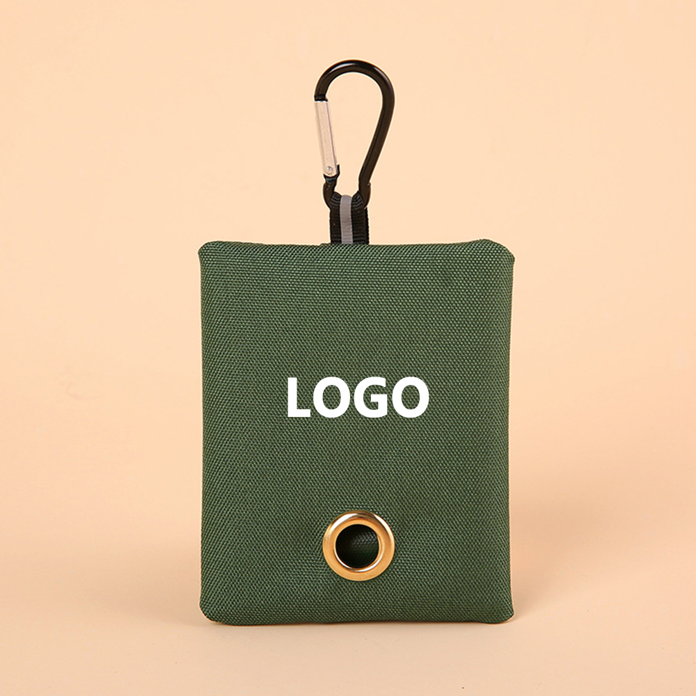 Canvas Dog Poop Bag Dispenser 2