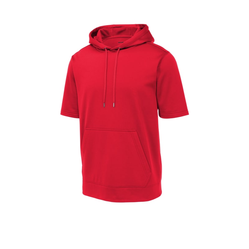 Sport-Tek Sport-Wick Fleece Short Sleeve Hooded Pullover., custom hoodie or sweatshirt with logo imprint 14