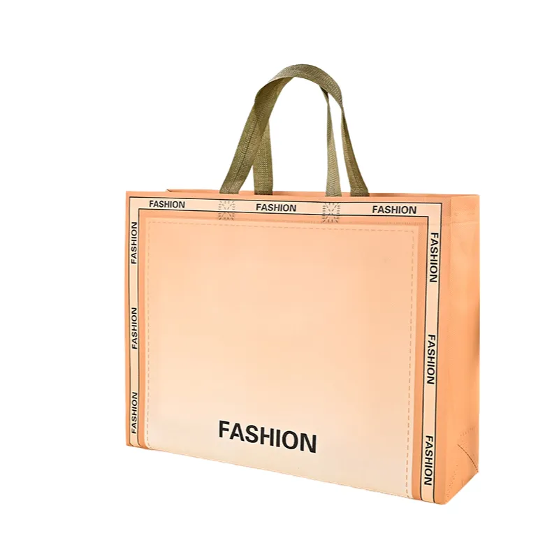Gradient Color Nonwoven Tote Bag 7