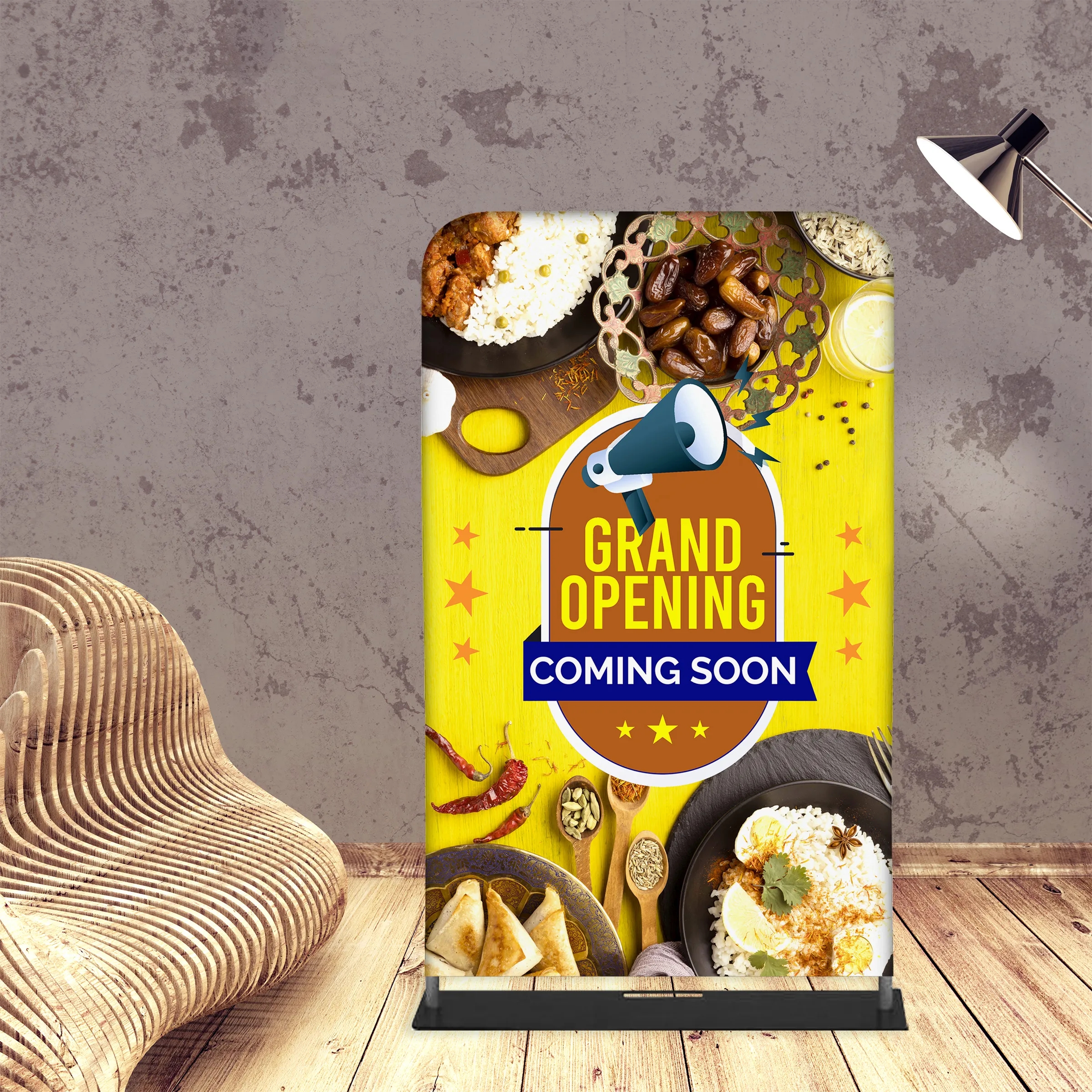 Tube Banner, Double Sided Digitally Printed - 7.5'x4' 3