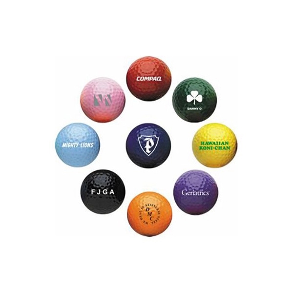 Colored Golf Balls 1