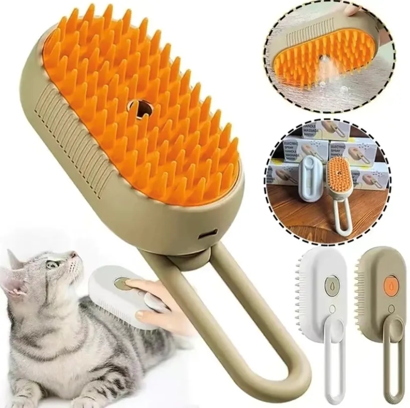 Pet spray massage comb 5