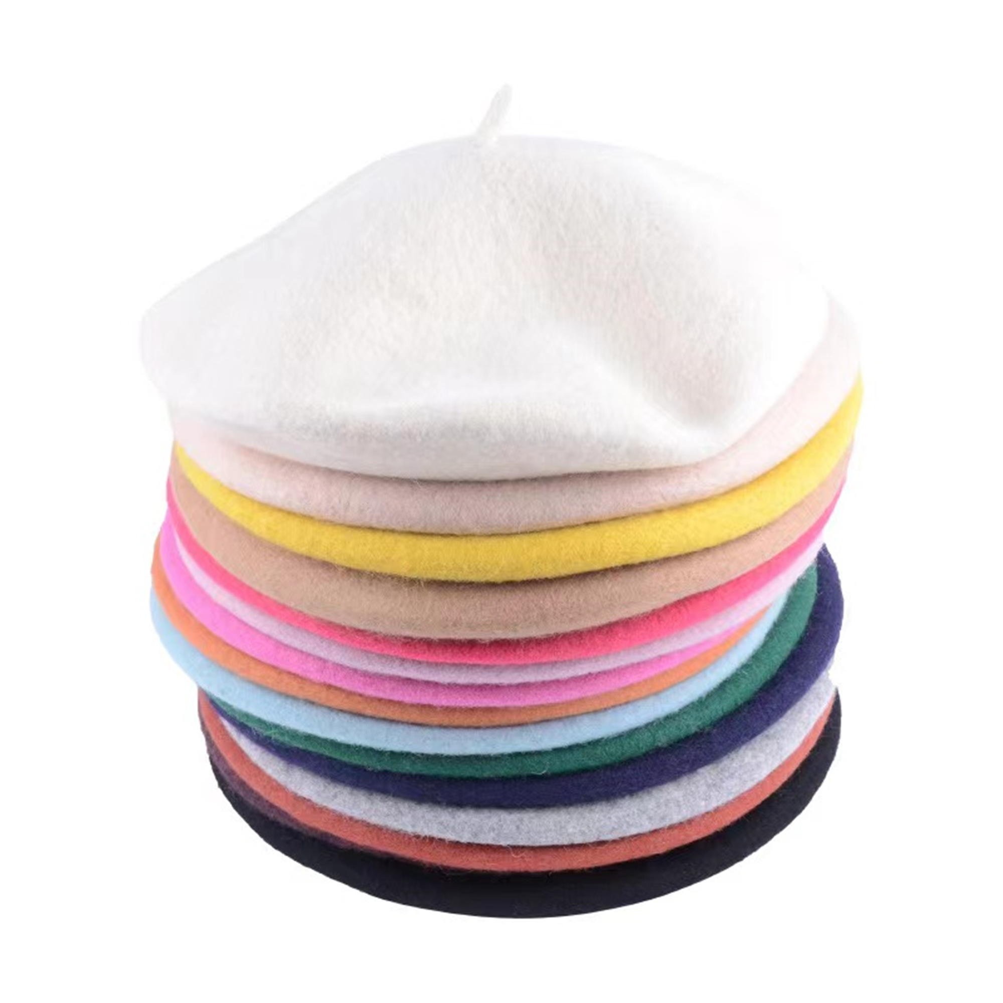 Women Wool Beret Hat 3