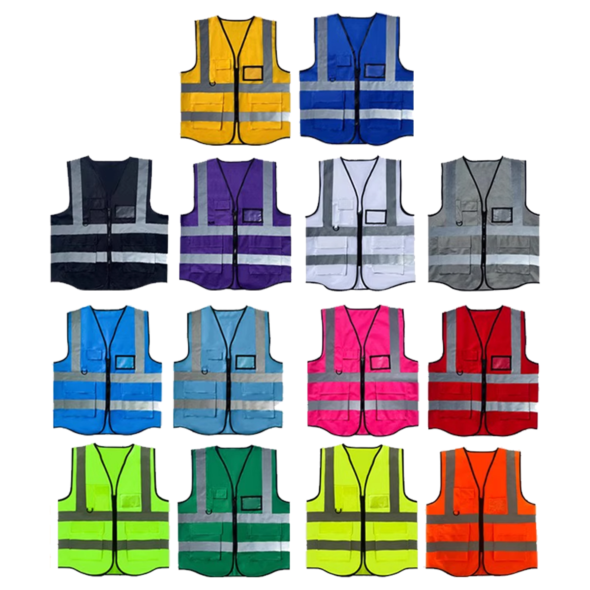 Warp Knitted Reflective Safety Vest 4