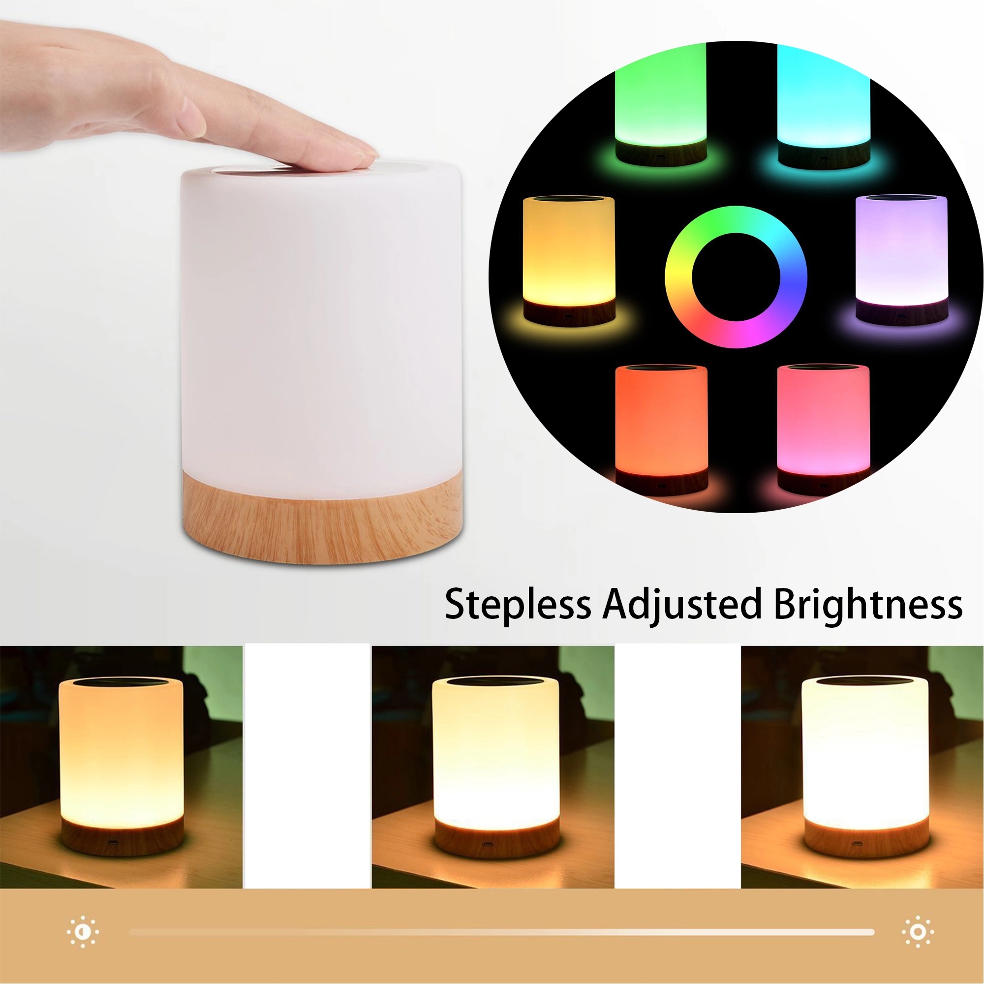 Touch LED Bedside Lamp 3