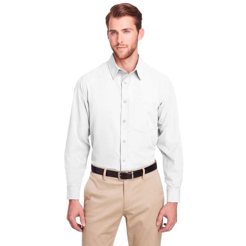 UltraClub Men's Bradley Performance Woven Shirt 13