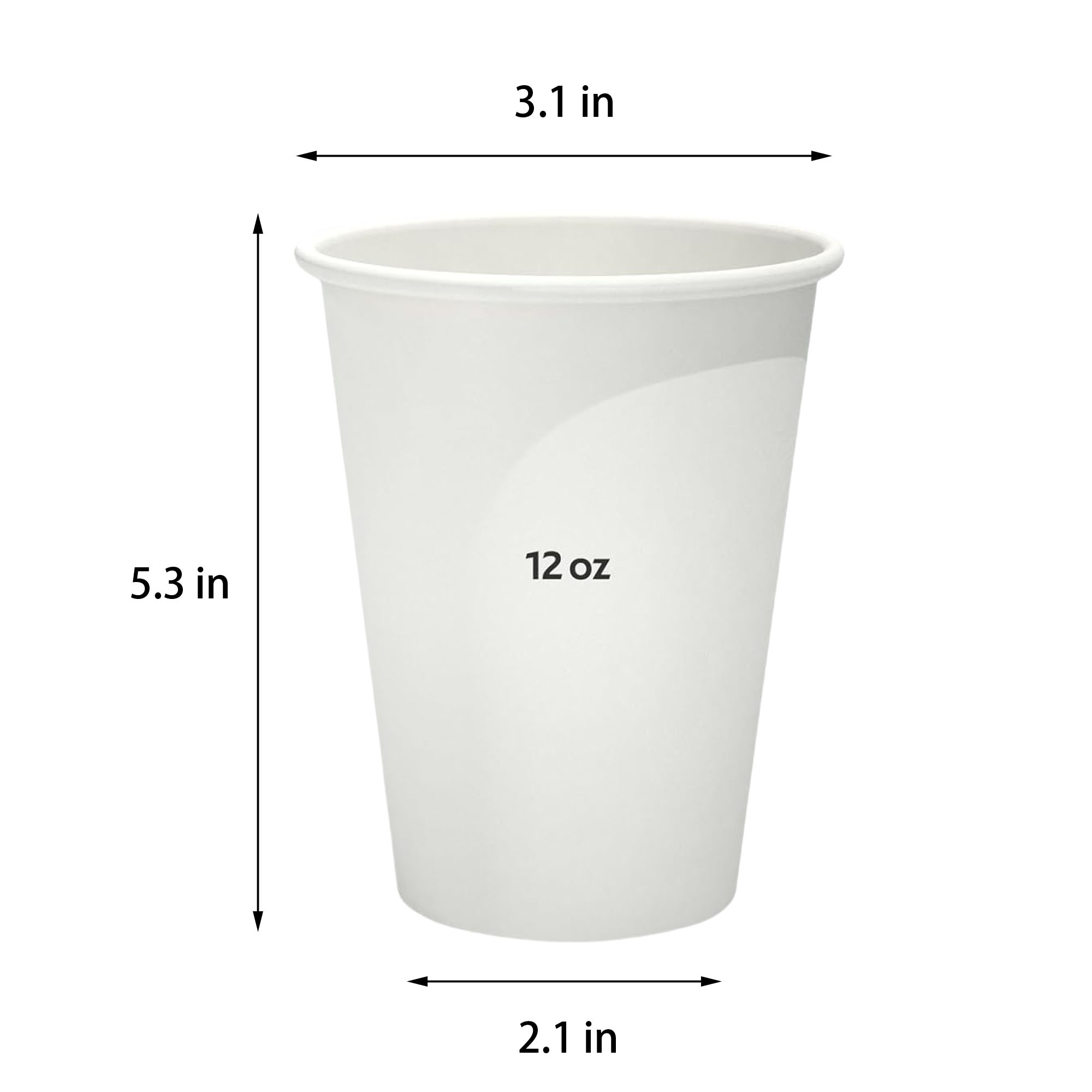 12oz Disposable Coffee Cups 3