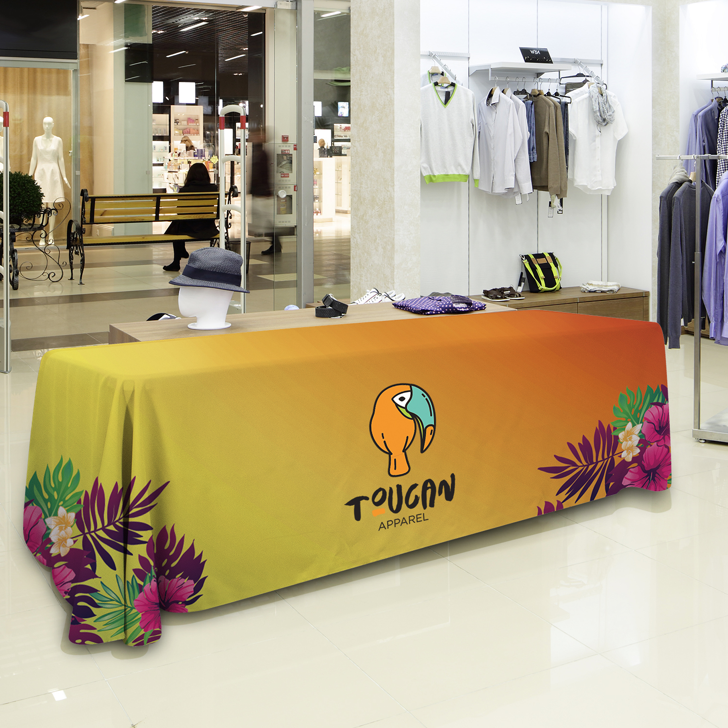 8' Economy Table Throw (Full-Color Full-Bleed) 2