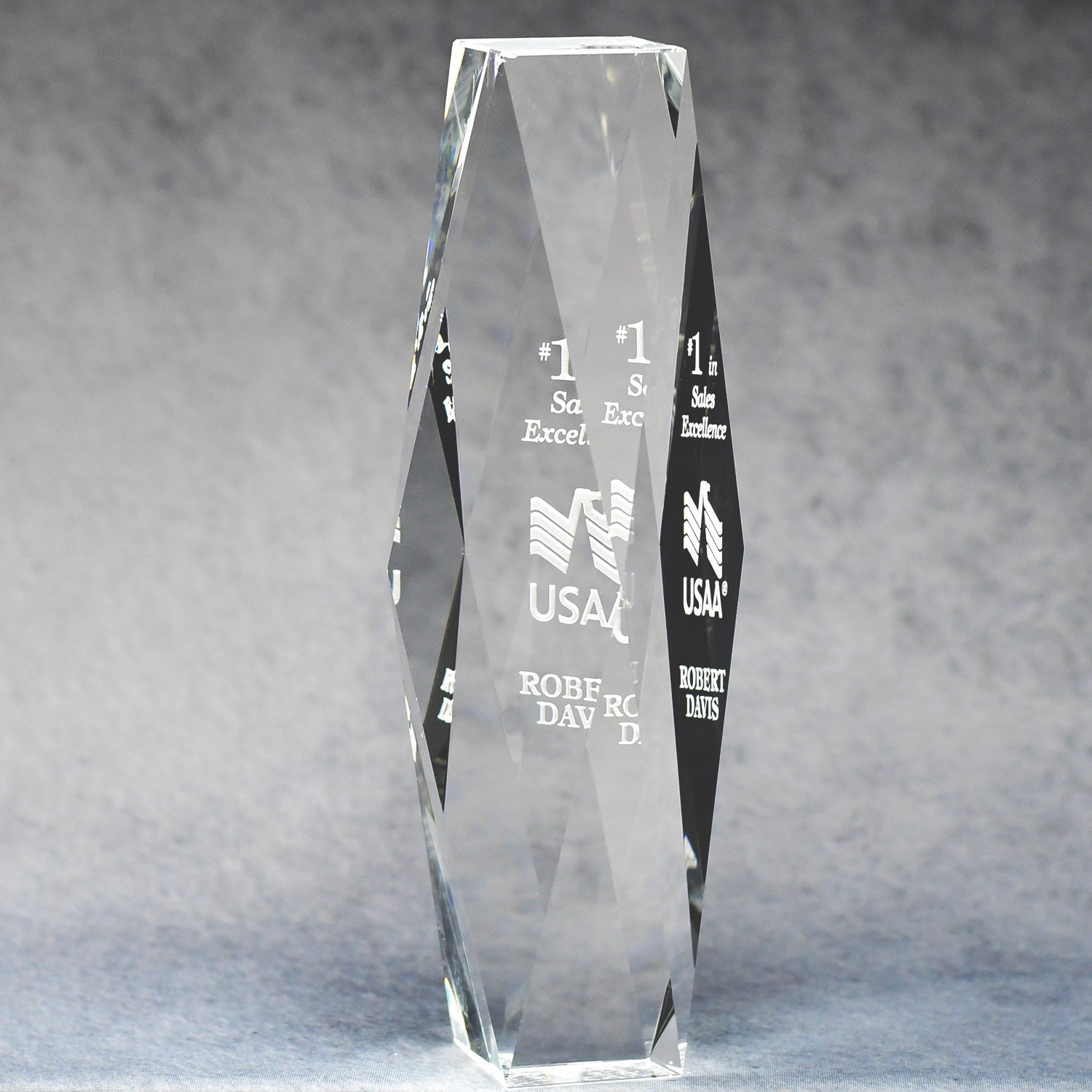 Multi-Faceted Optic Crystal Tower 4