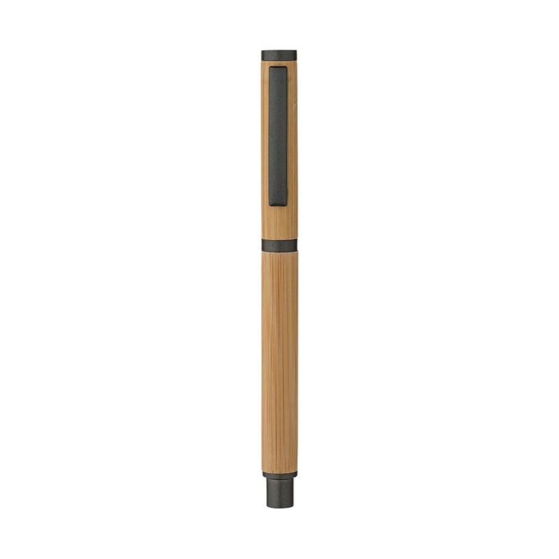 Hana Bamboo Cap-Off Ballpoint Pen 10