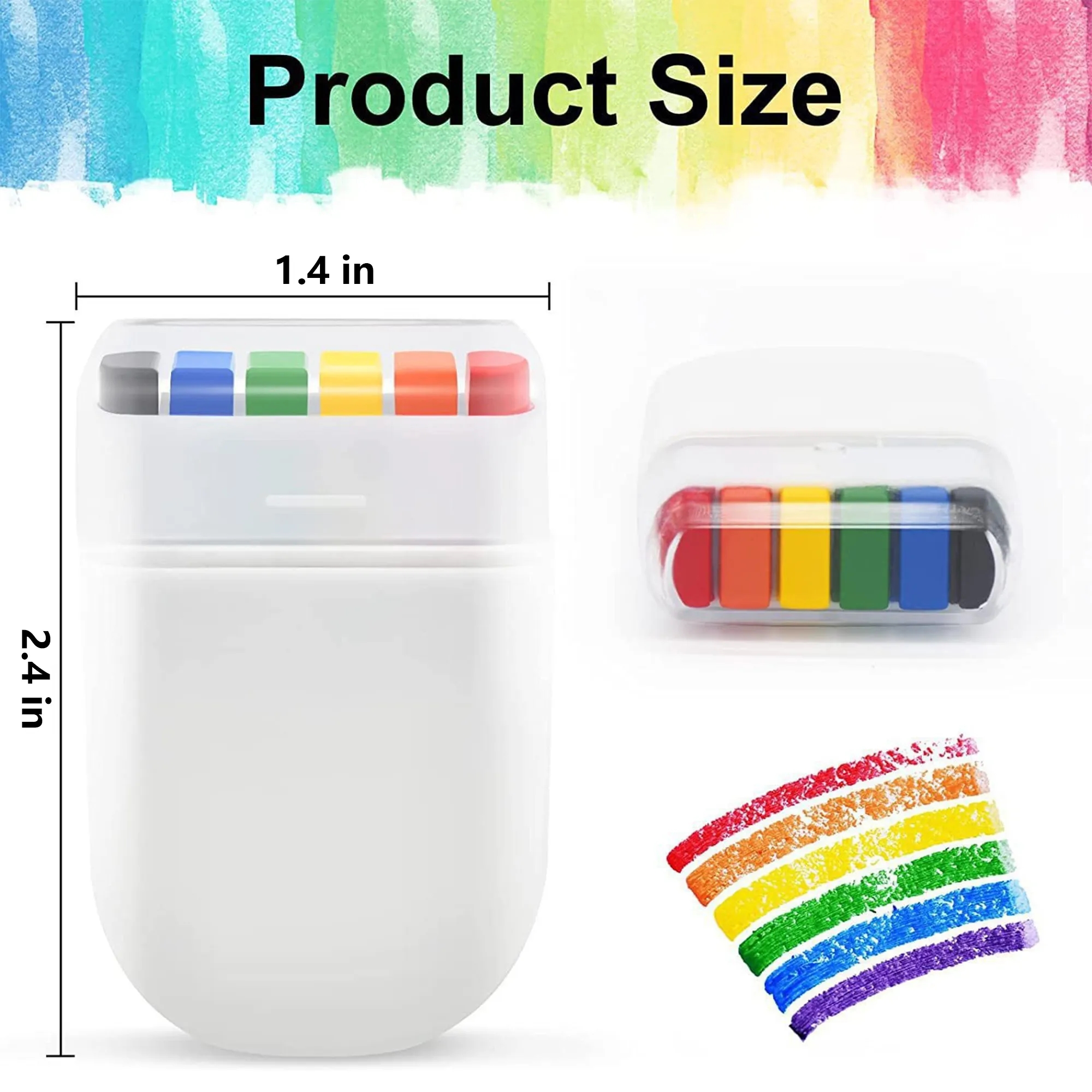 6-Color Face Painting Crayons 4