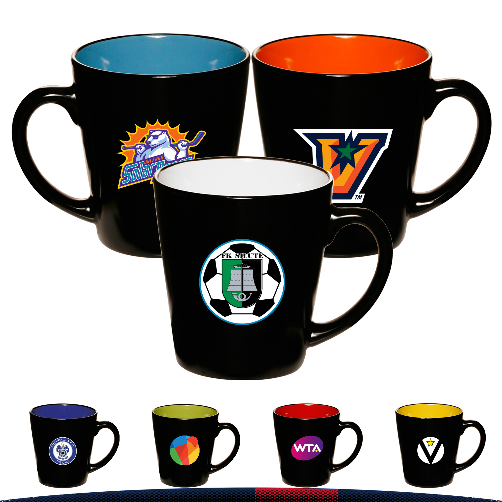 12 oz. Wide Mouth Ceramic Mugs 2