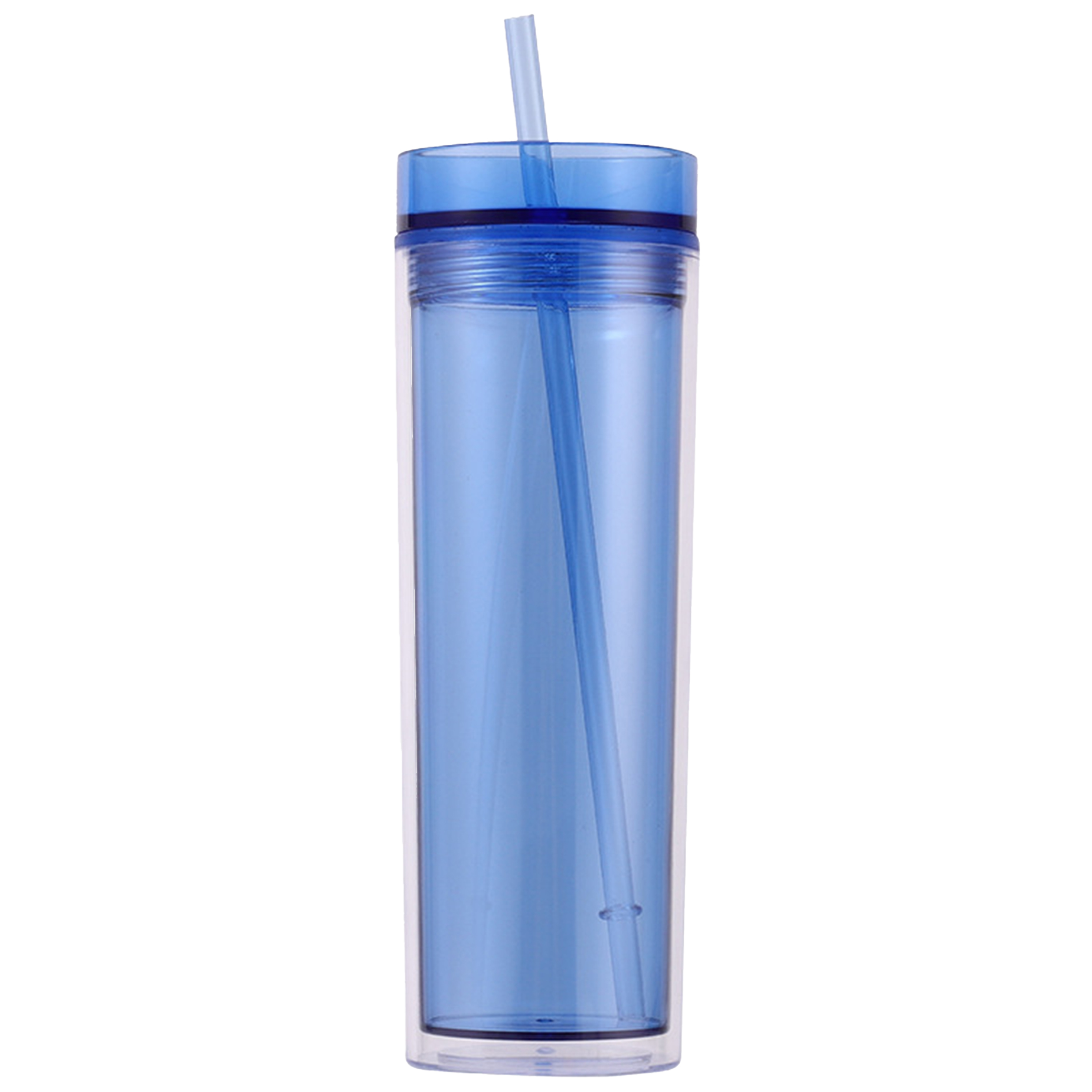 Polystyrene Double Layered Transparent Straw Cup 7