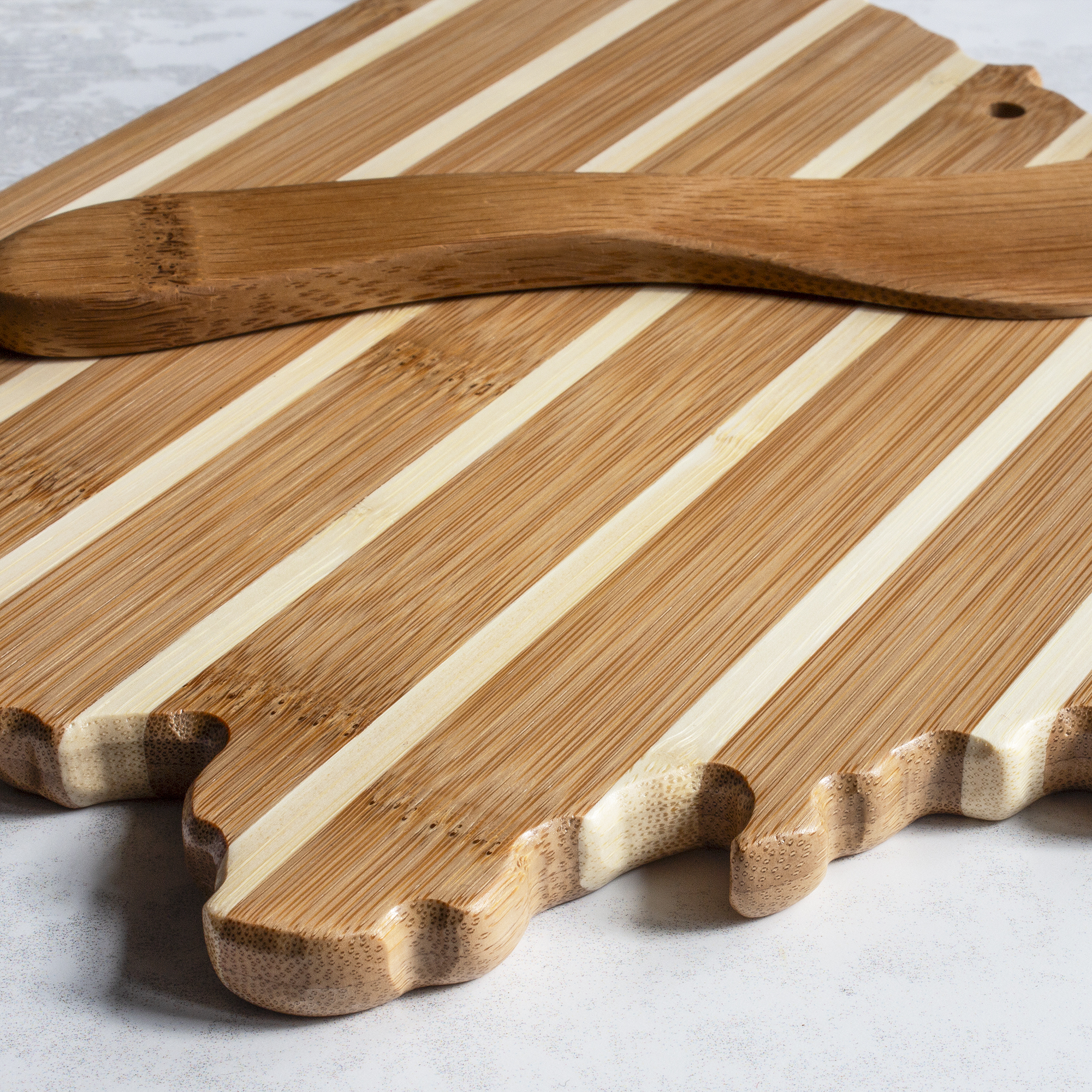 Ohio Charcuterie Board with Spreader Knife Gift Set 4