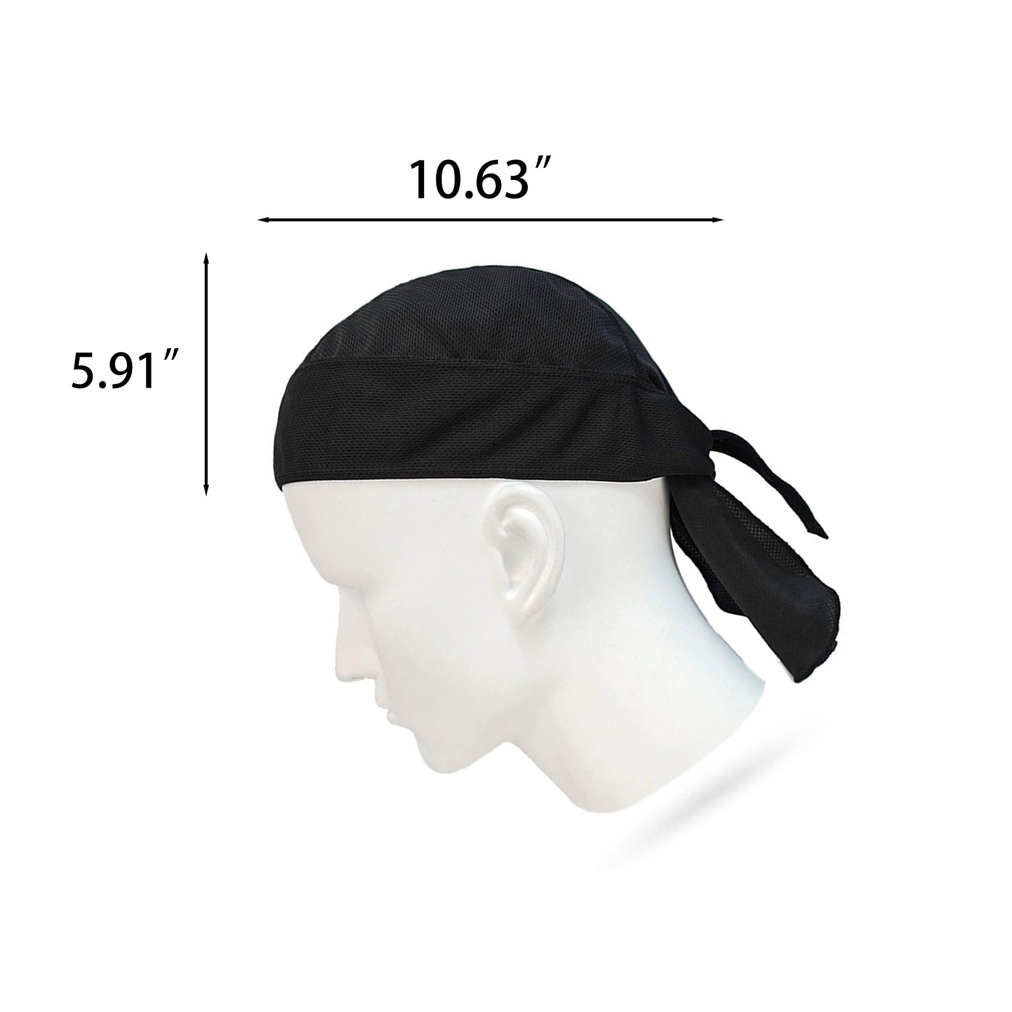 Breathable Skull Cap Sweat-Wicking Beanie Hat 2