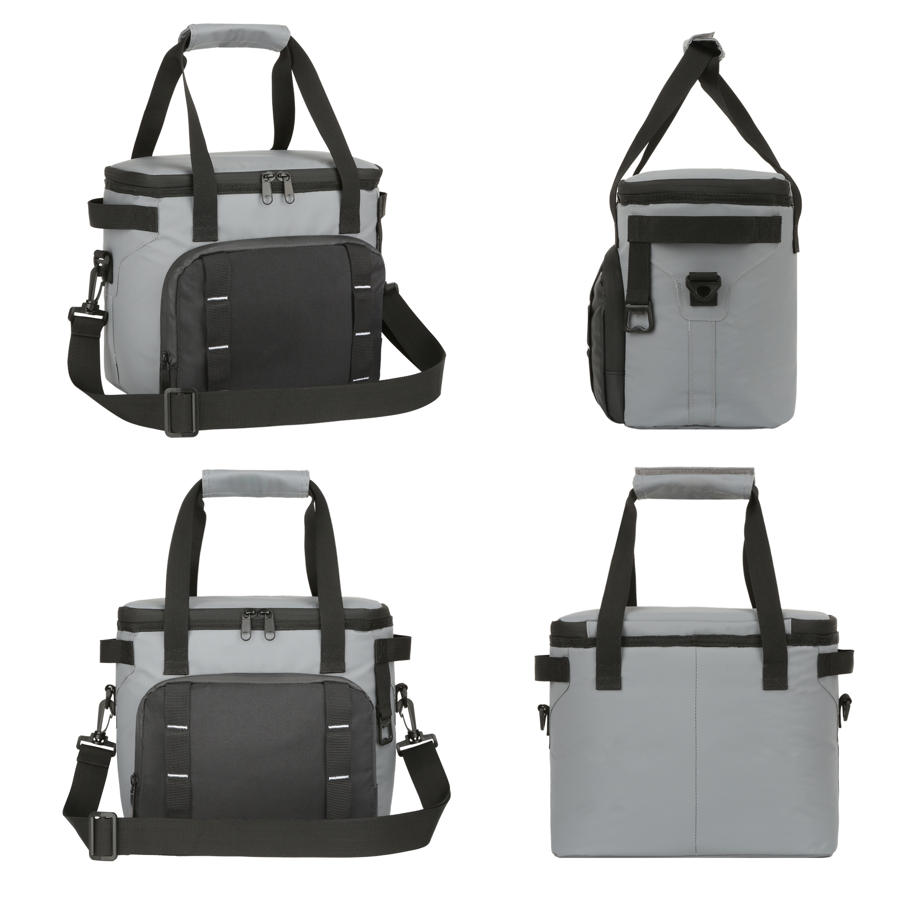 All-Day Chill 16-Can Insulated Cooler Bag W/ Bottle Opener 8