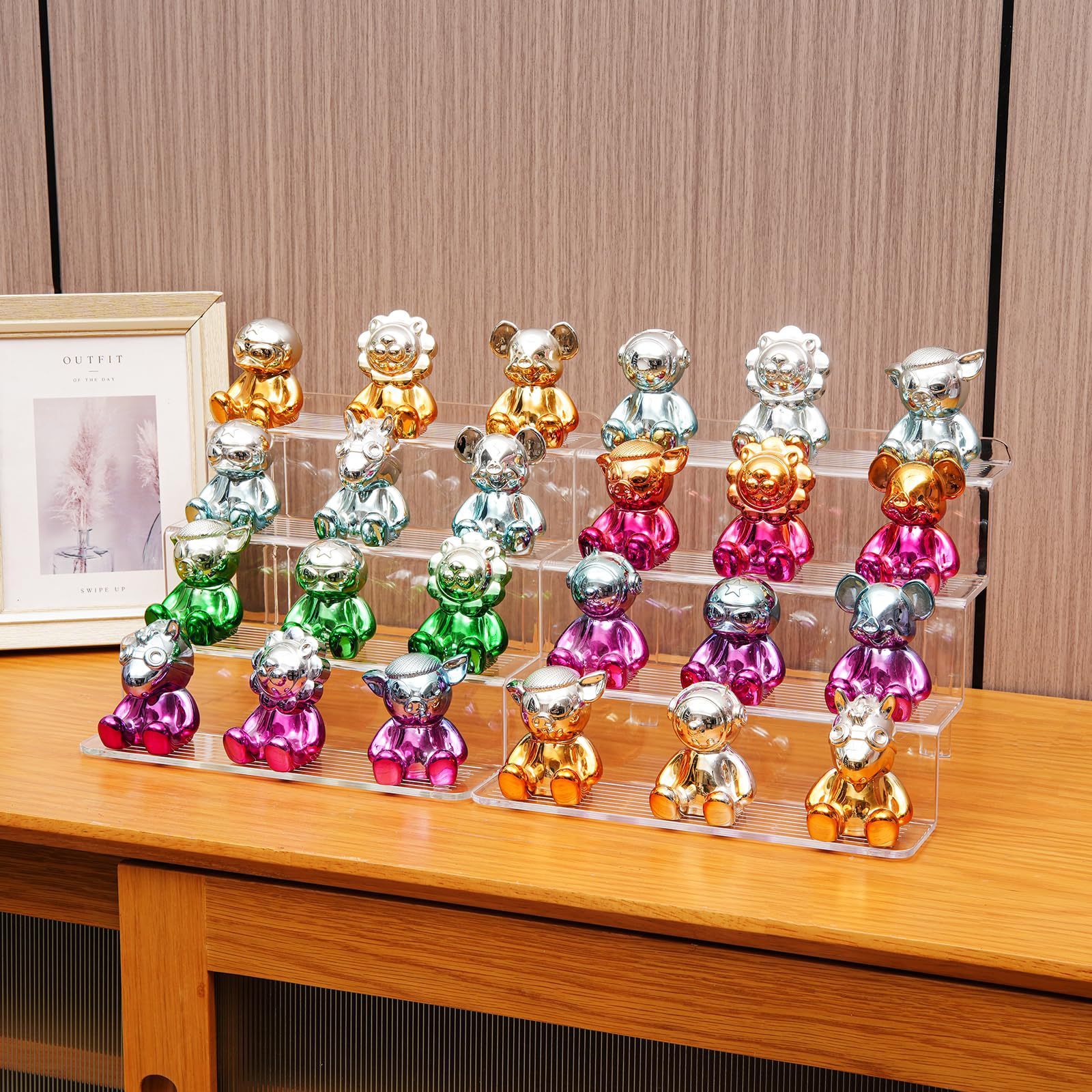 4 Tier Clear Shelf for Perfume Organizer 4