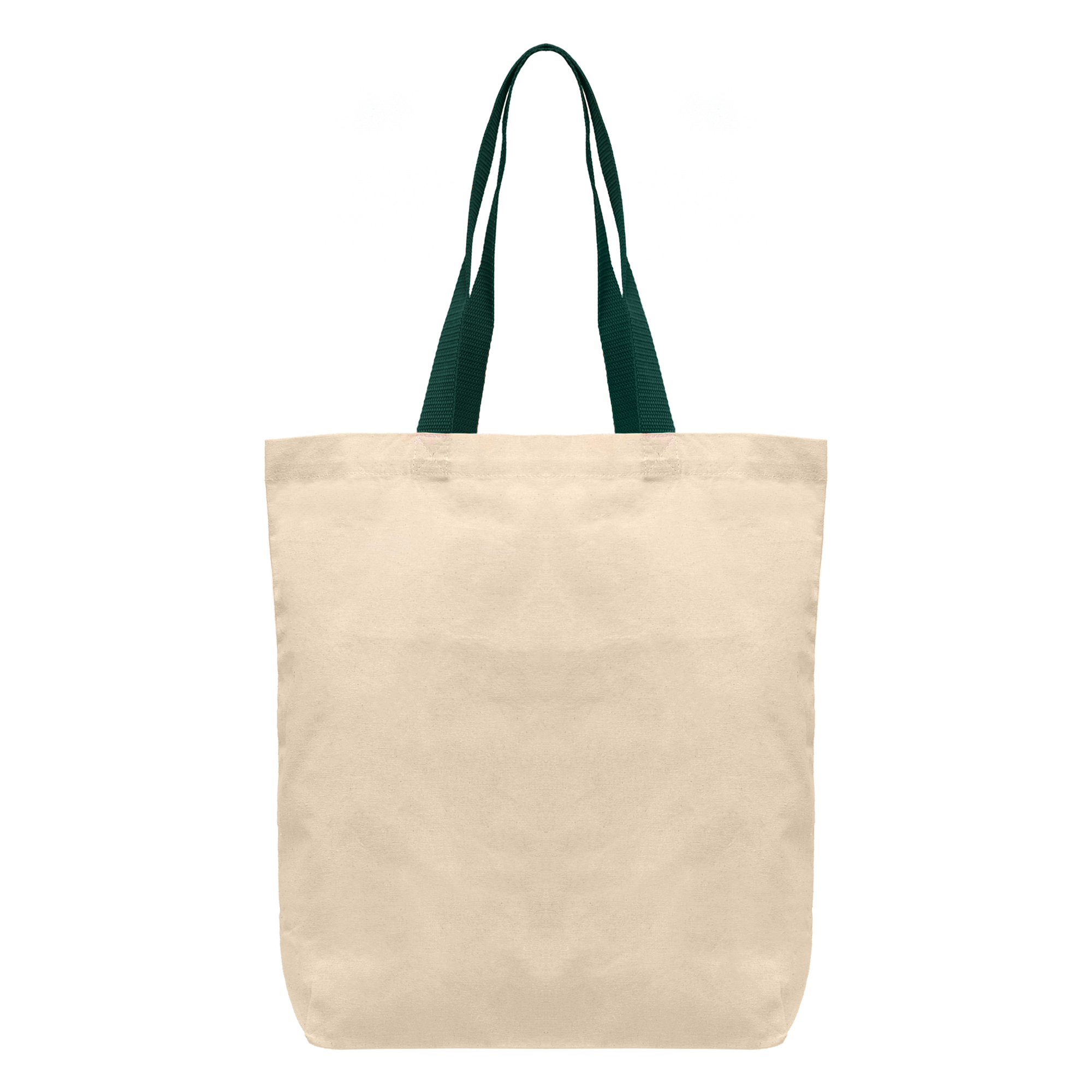 Tonga 5 oz Cotton Colored Handle Tote - 11L 4
