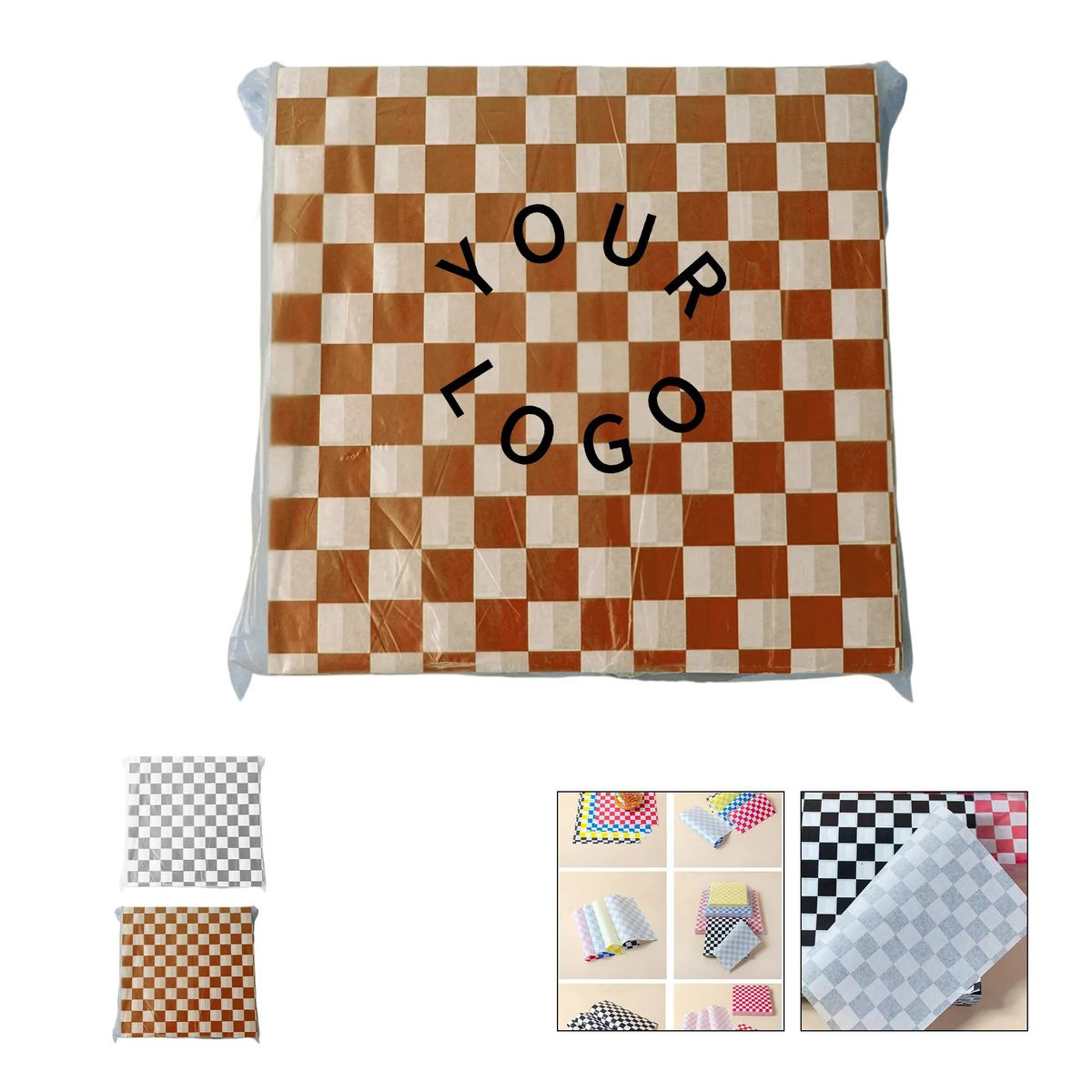 Greaseproof Kraft Food Wrap Paper 1