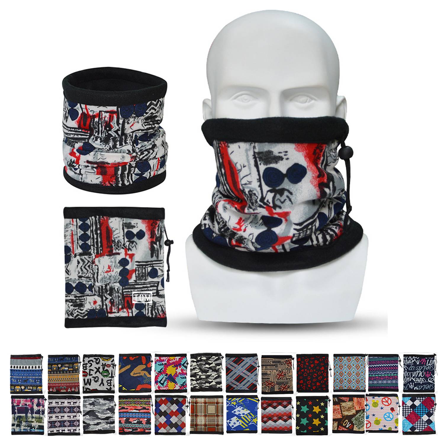 Outdoor Windproof Sunscreen Riding Neck Gaiter Face Mask 6