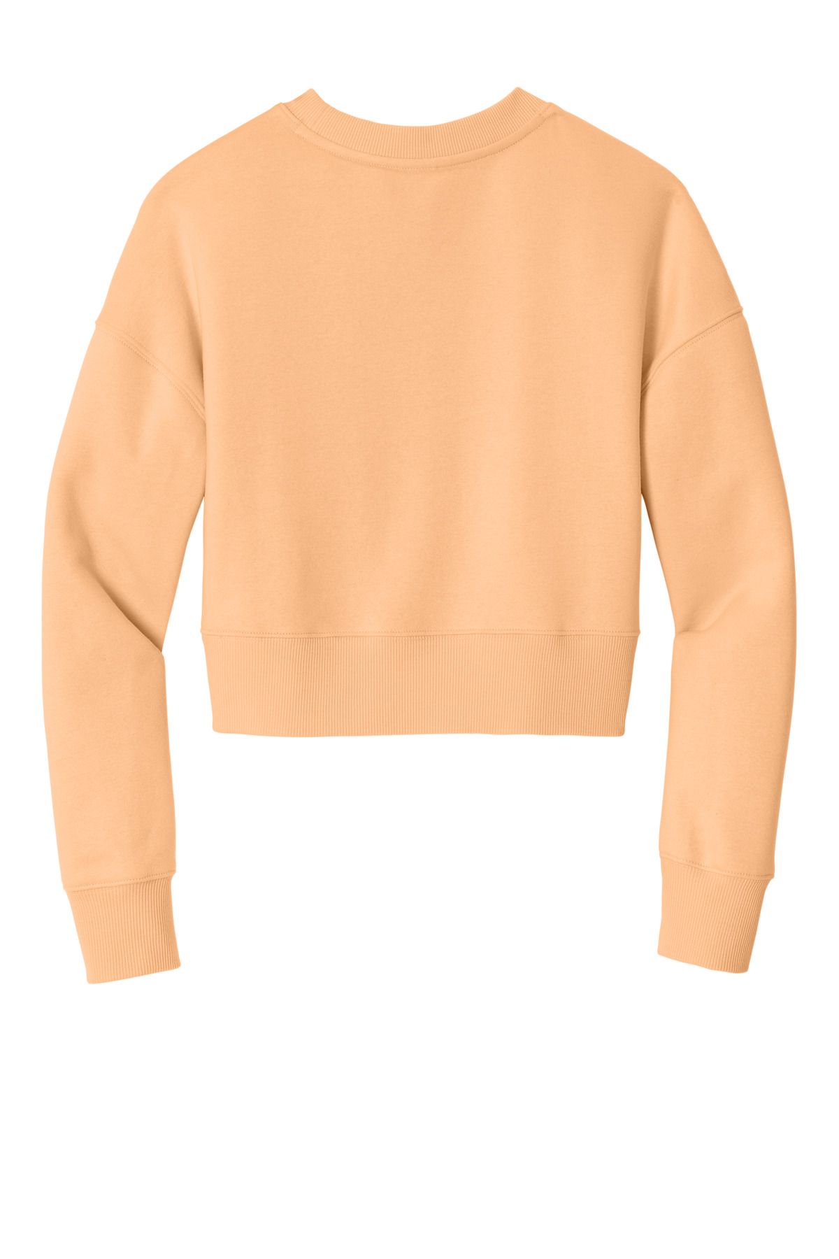 District Women's Perfect Weight Fleece Cropped Crew DT1105 7
