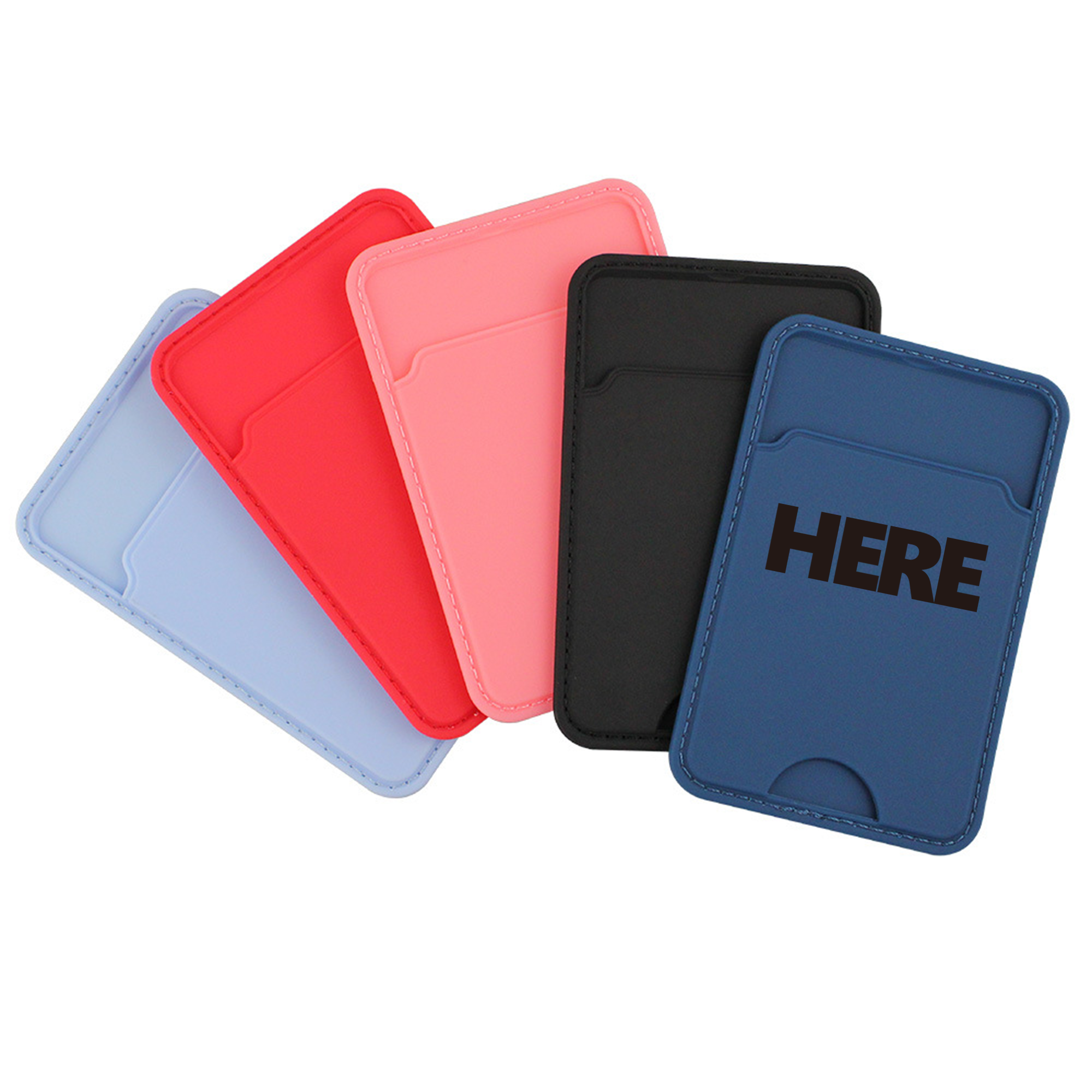 Silicone Card Pouch Phone Wallet 3