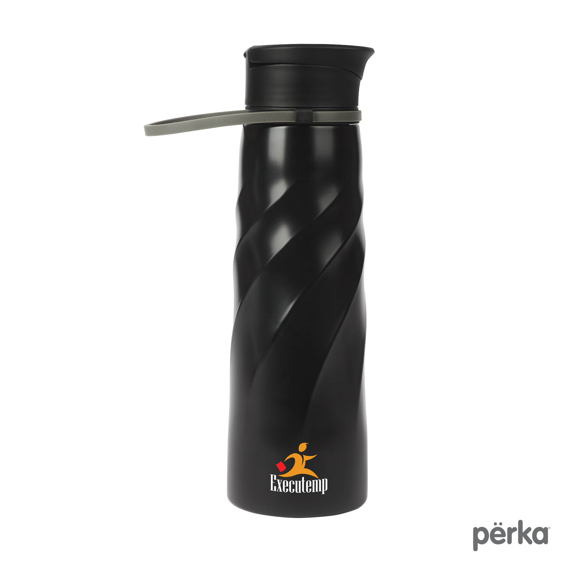 Perka® Tristan 34 oz./1L Single Wall Stainless Steel Sport Bottle 18
