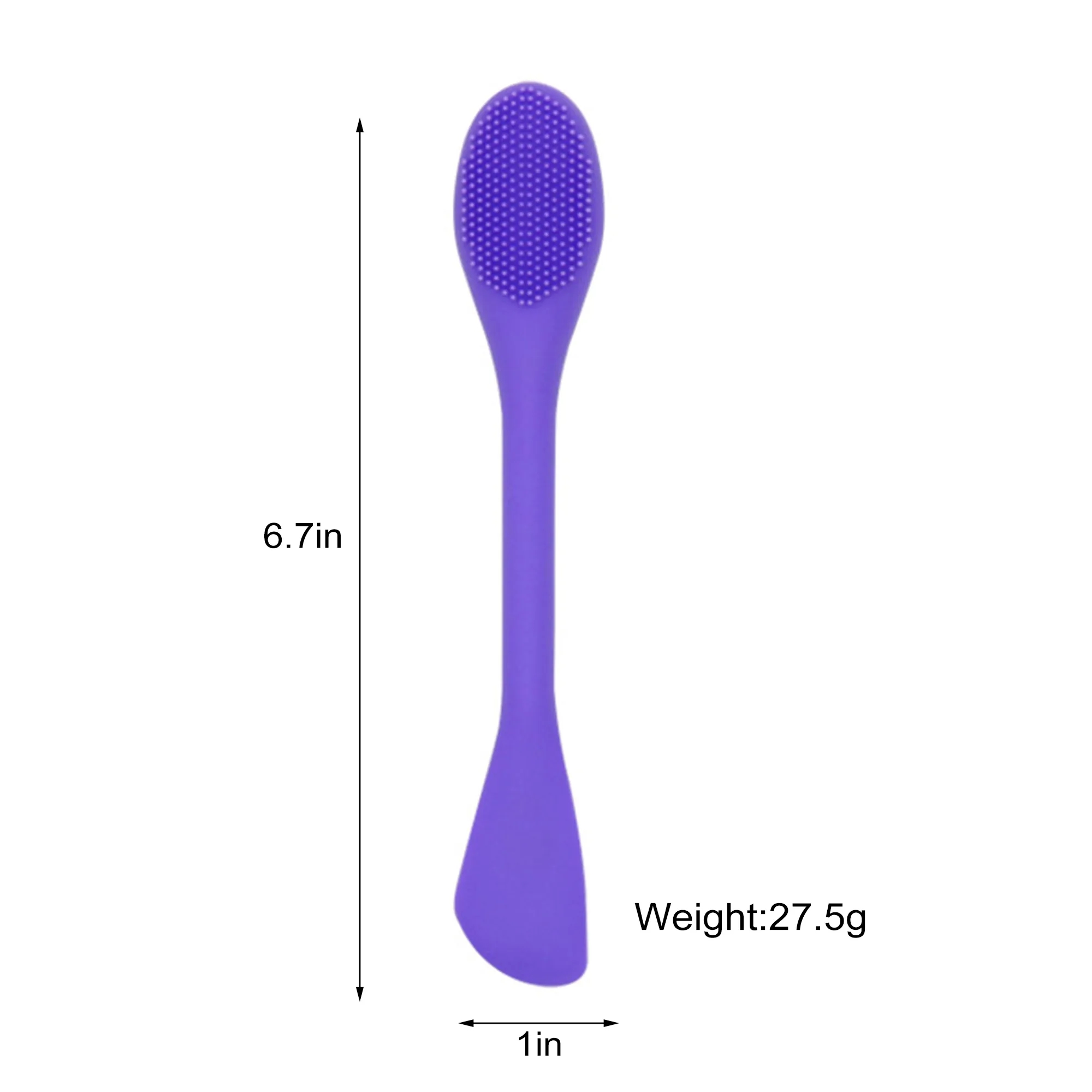 2-in-1 Silicone Facial Cleansing and Mask Brush 1