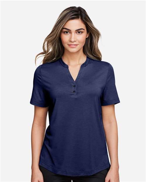Women's JAQ Snap-Up Stretch Performance Polo - NE100W 53