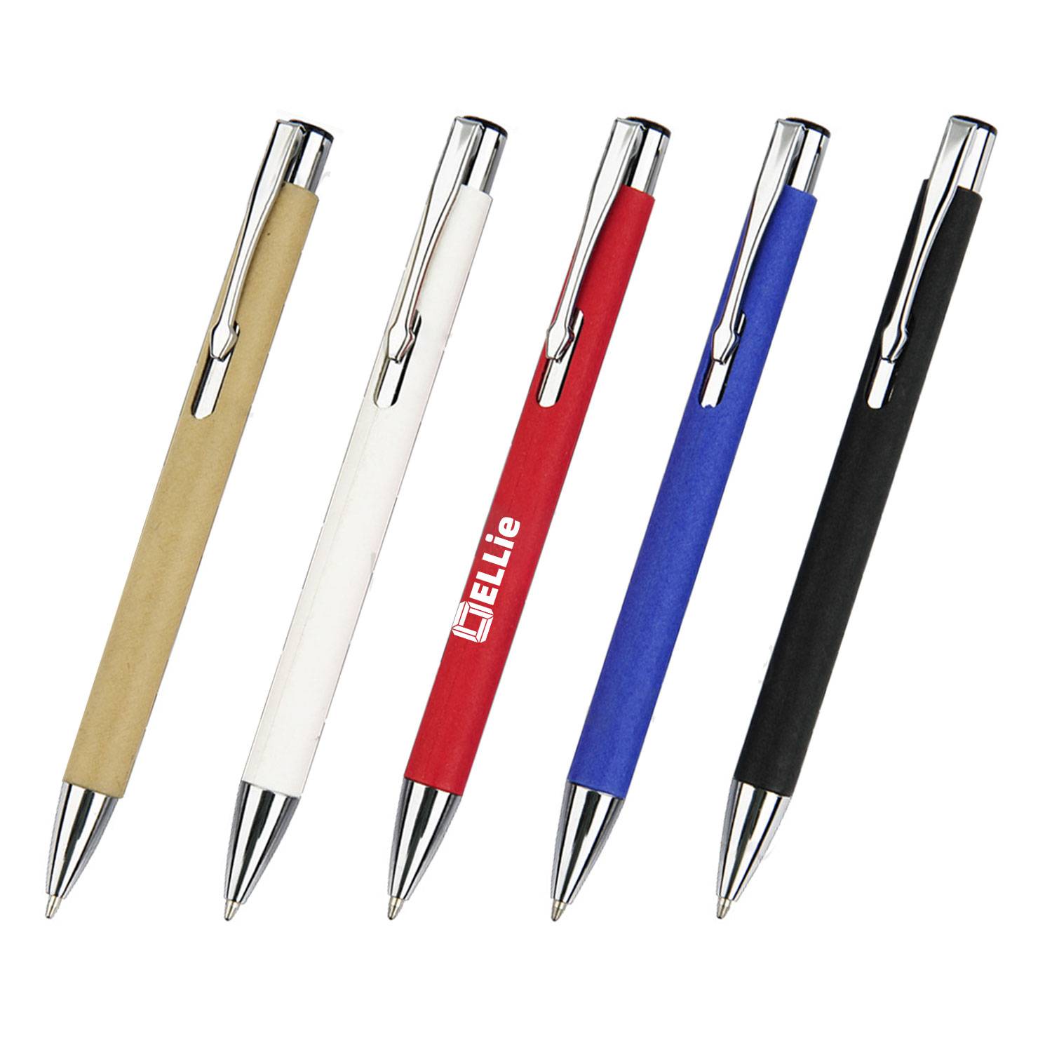 ECO Friendly Retractable Paper Ballpoint Pen 6