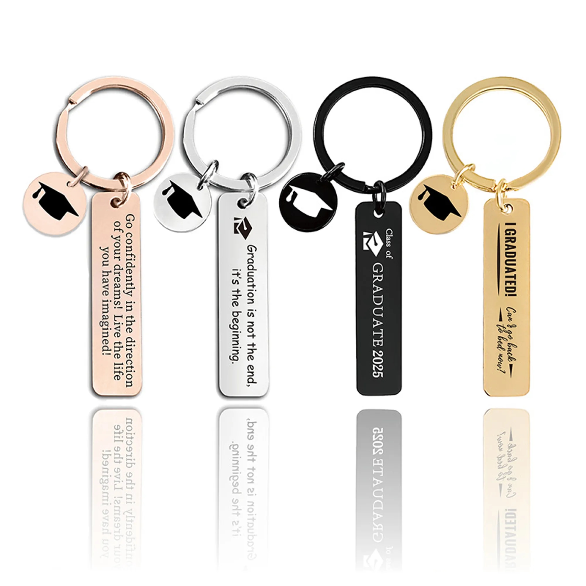 Motivational Phrase Holiday Heychain 1