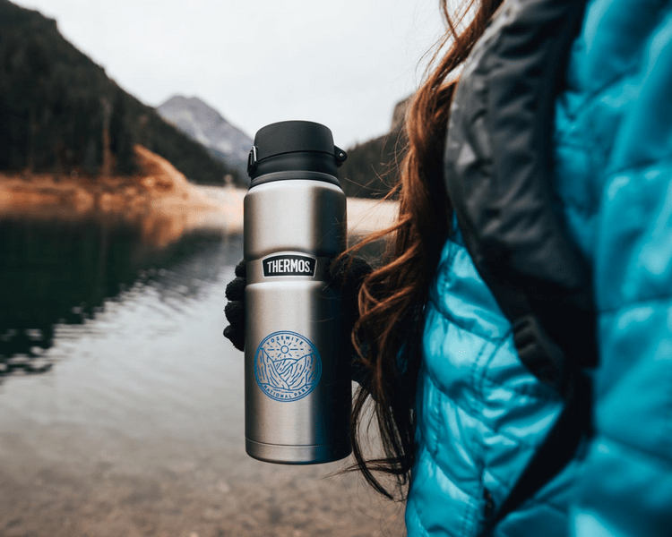 24 oz. Thermos® Stainless King™ Stainless Steel Direct Drink Bottle 13